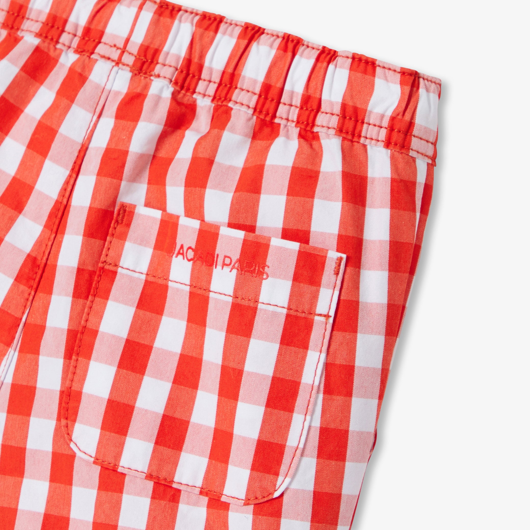 Toddler boy shorts in gingham