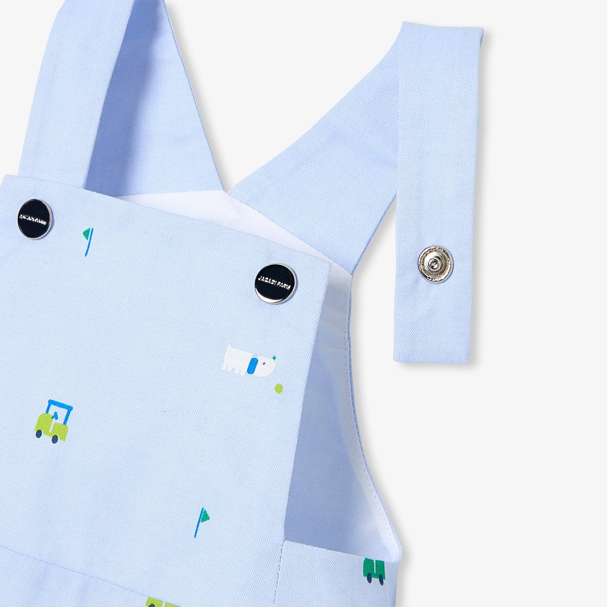 Baby boy Oxford romper