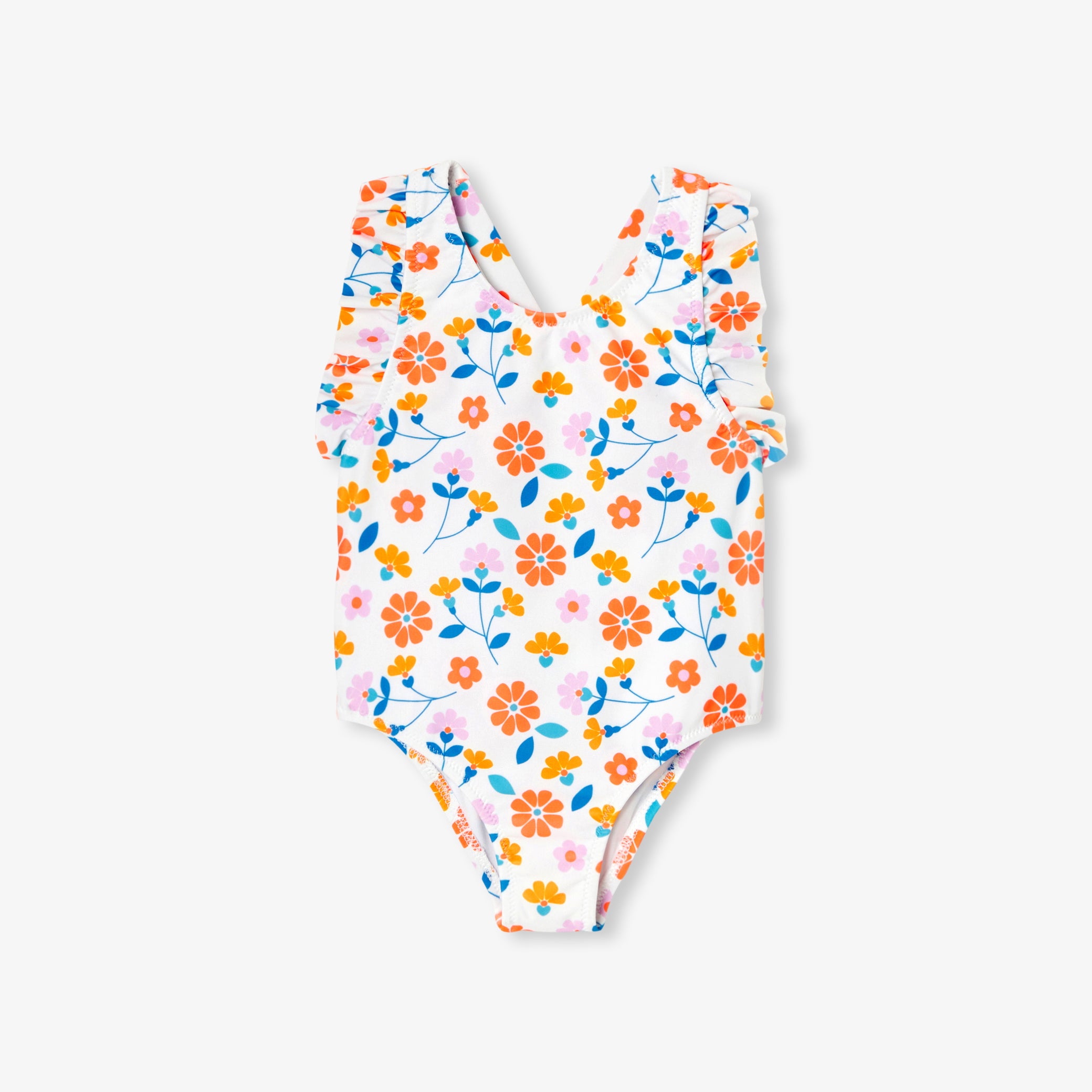 Baby girl floral swimsuit