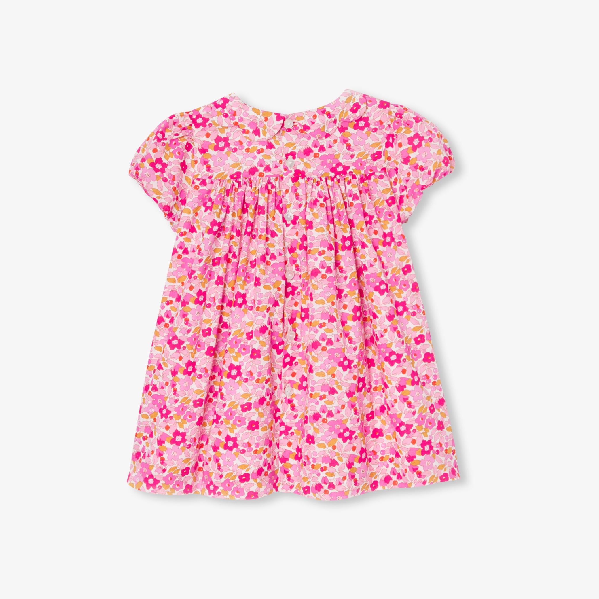 Toddler girl dress in Liberty fabric