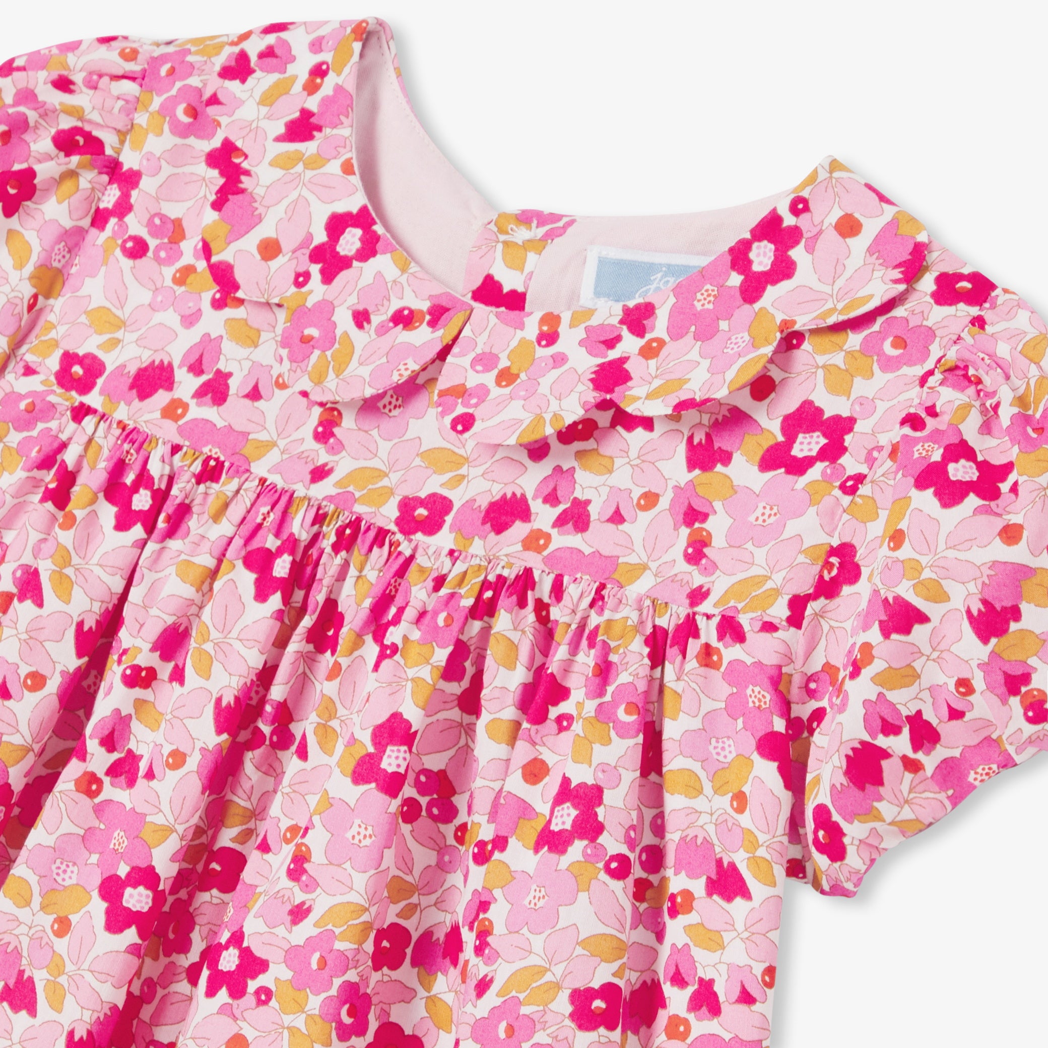 Toddler girl dress in Liberty fabric