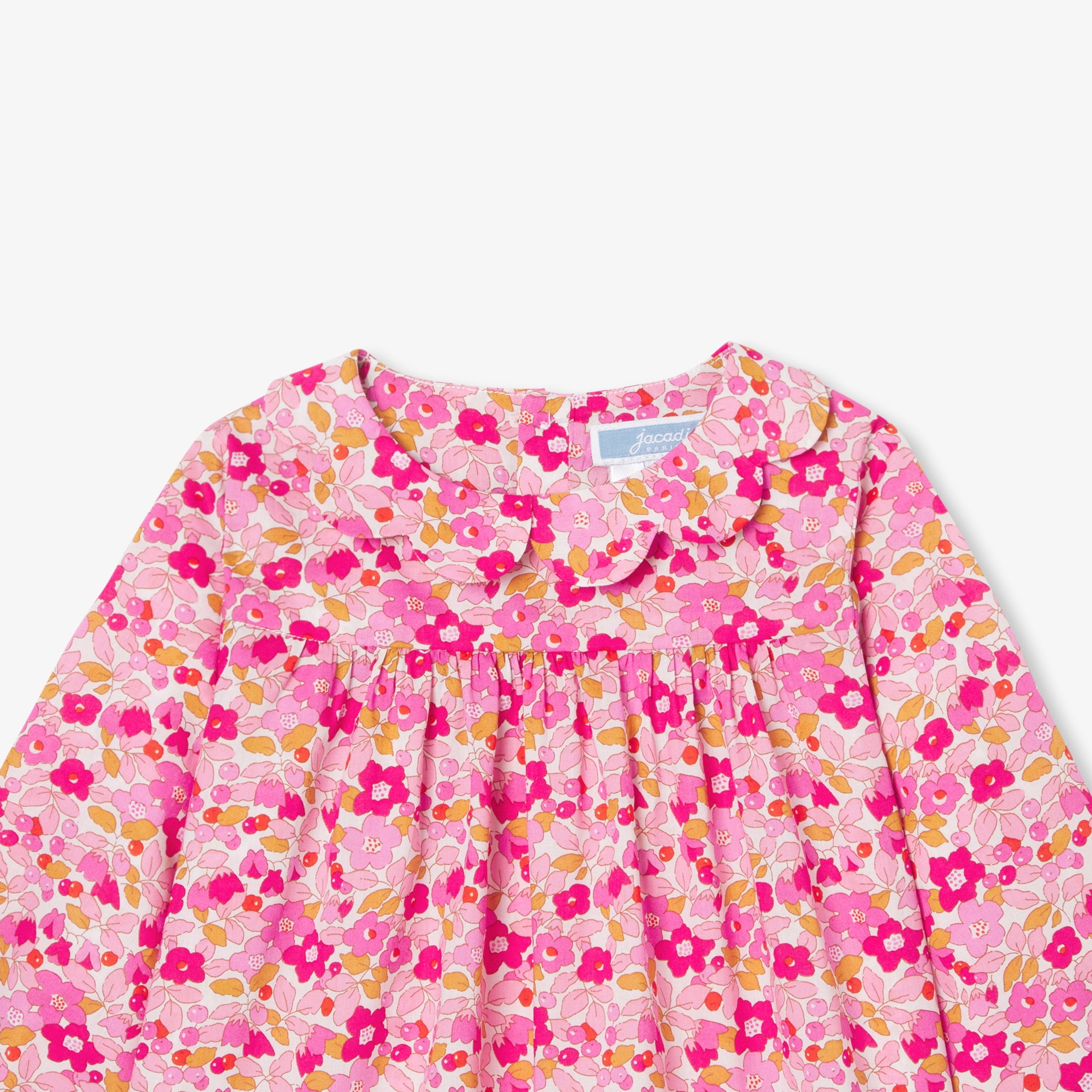 Toddler girl blouse in Liberty fabric