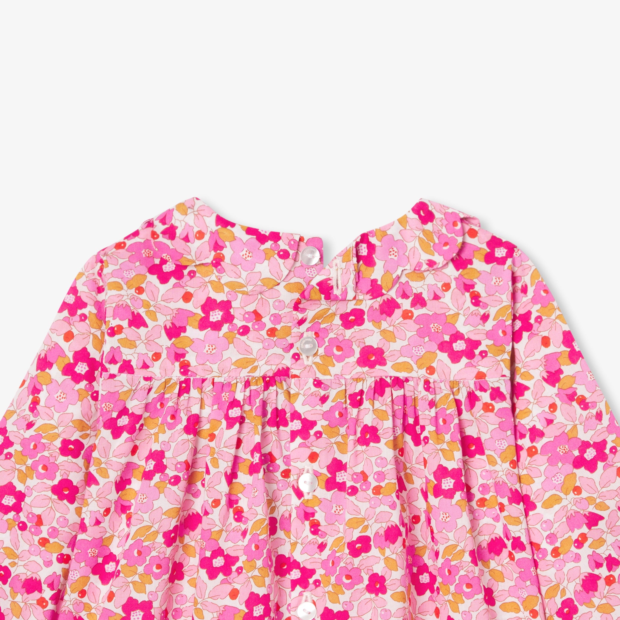 Toddler girl blouse in Liberty fabric