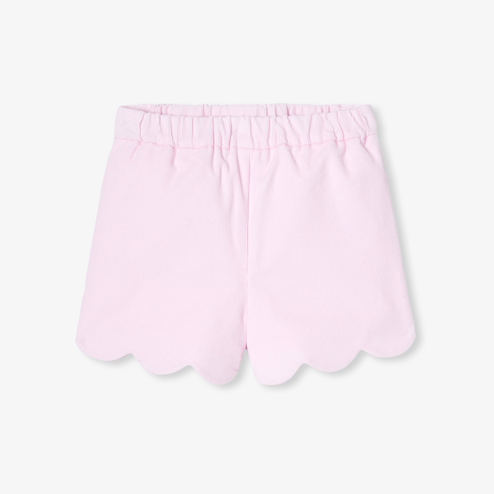 Toddler girl velvet Toddlercord shorts