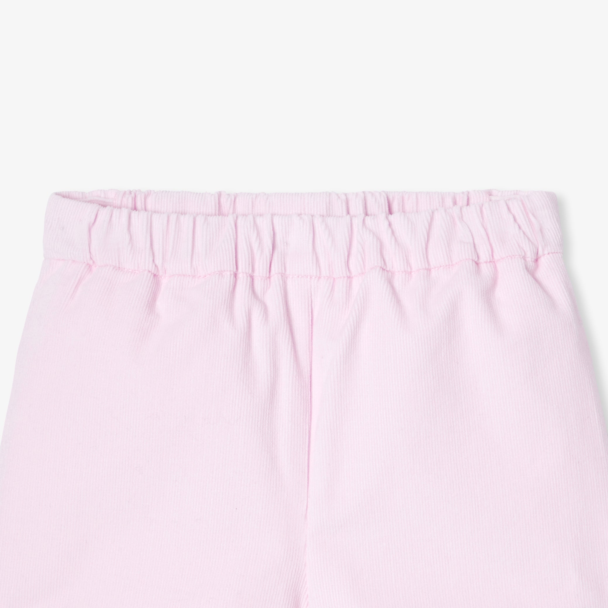 Toddler girl velvet Toddlercord shorts