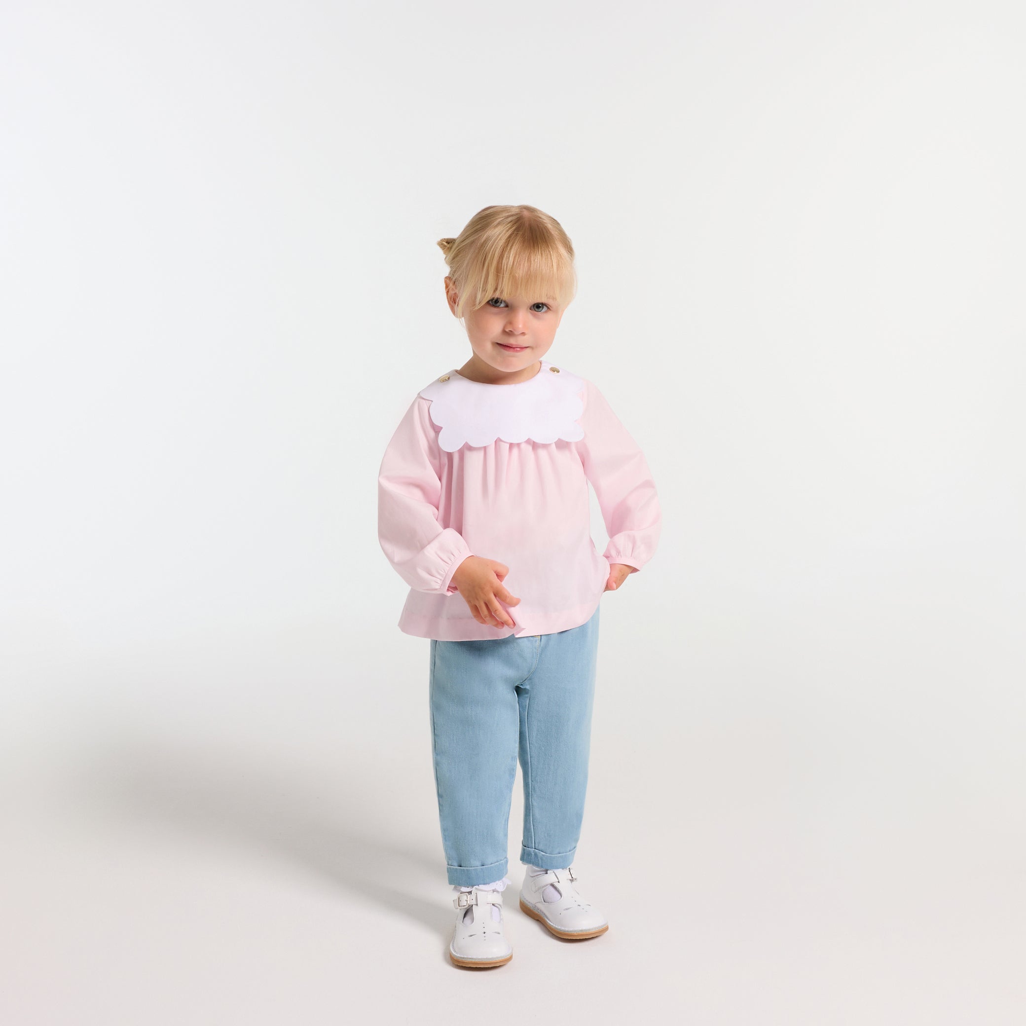 Baby girl paper bag jeans