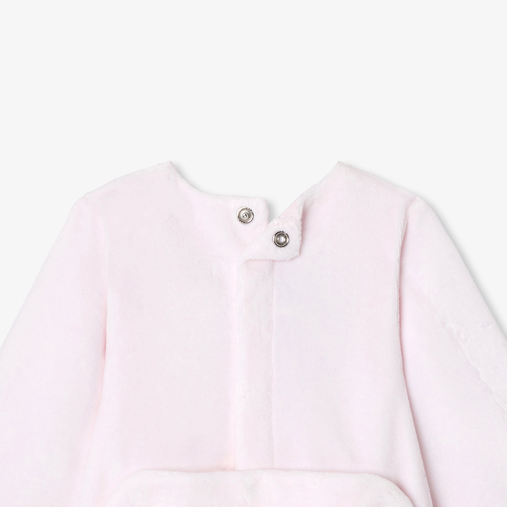 Baby girl velvet pajamas