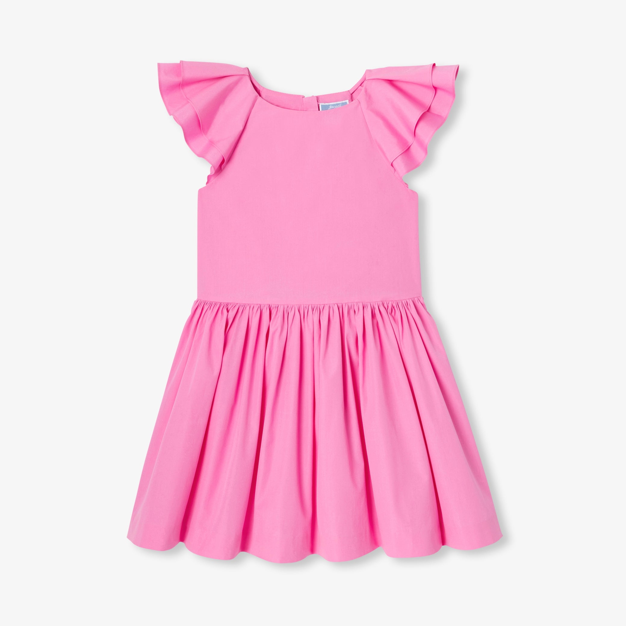 Girl dress in poplin