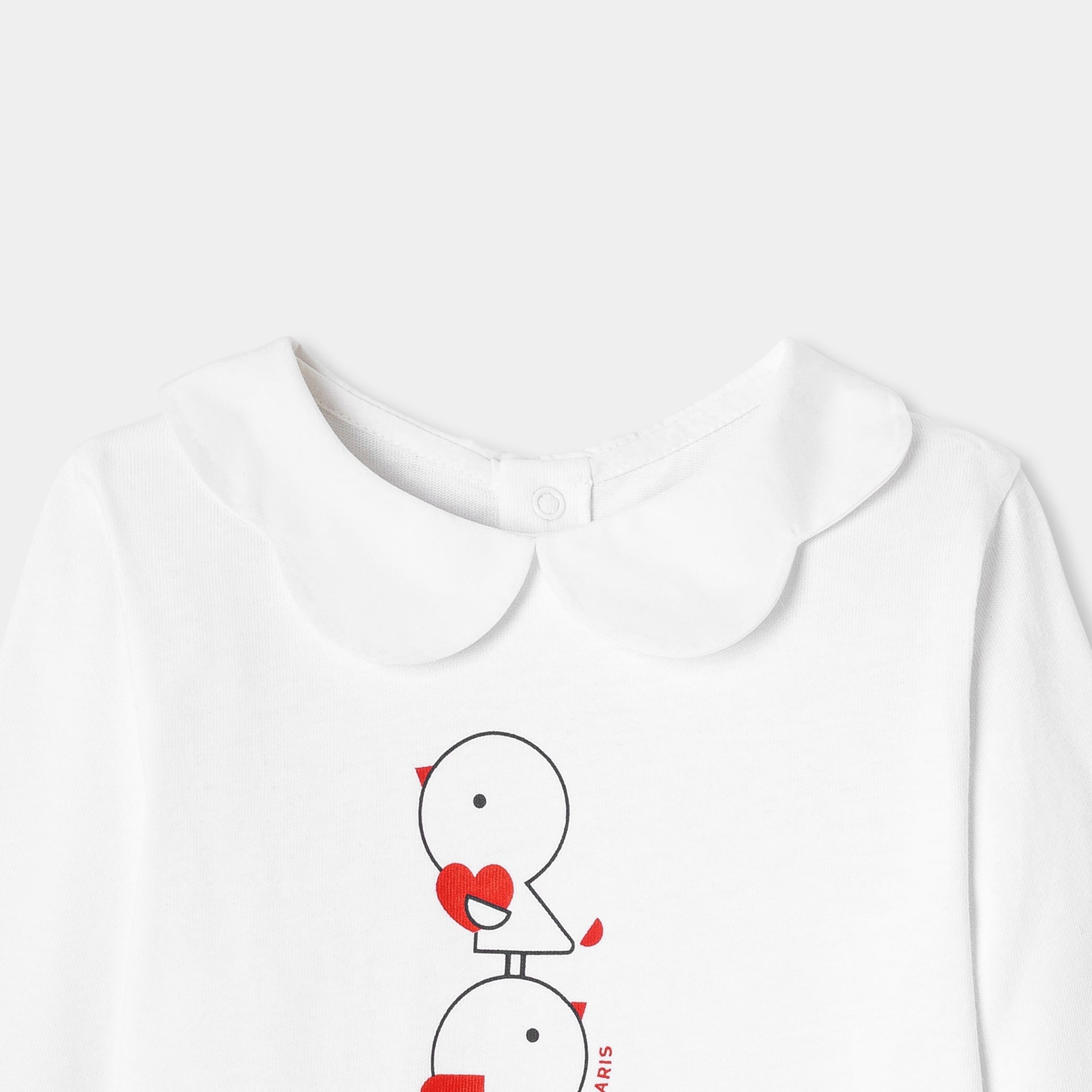 Baby girl T-shirt in cotton jersey