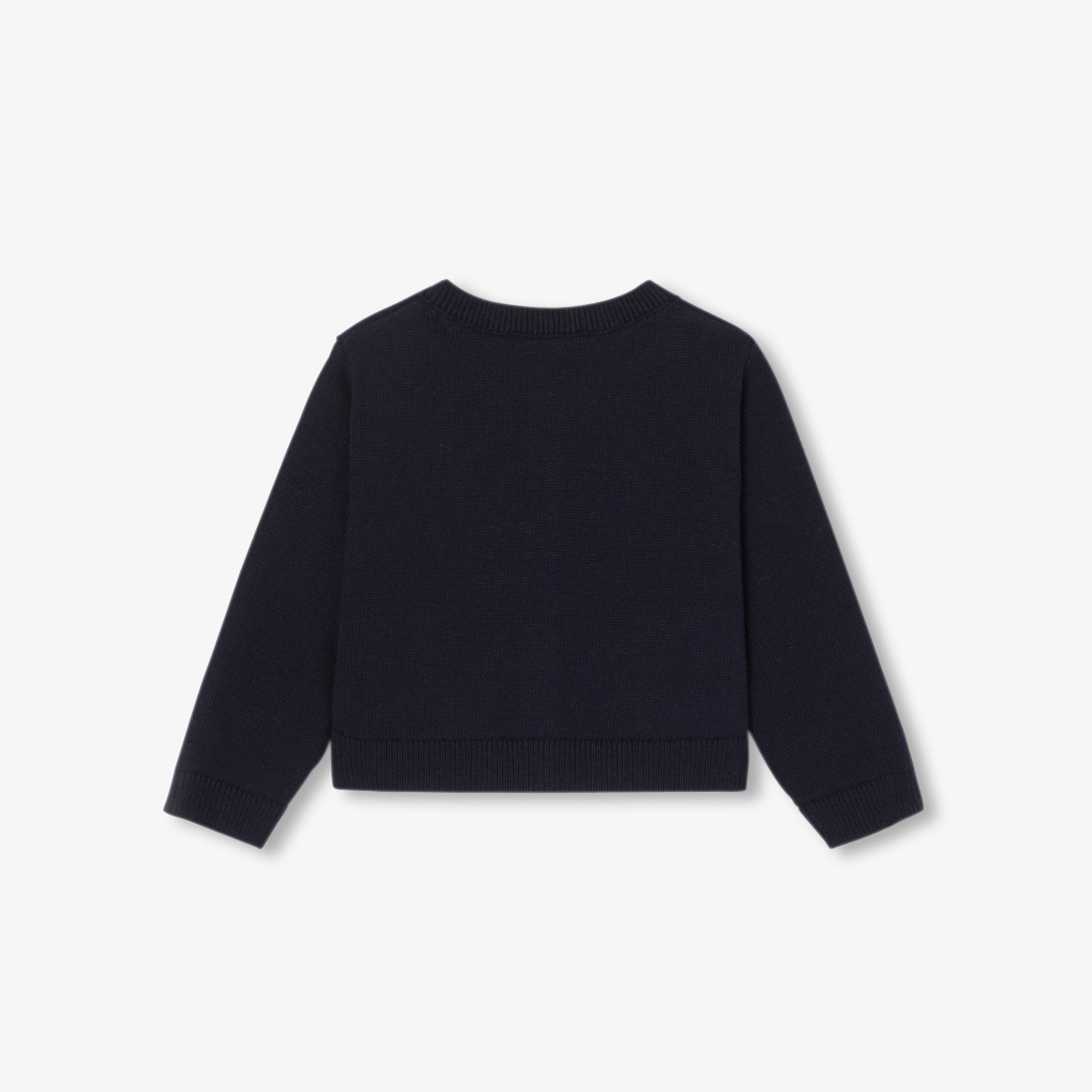 Baby girl cardigan in cotton and wool