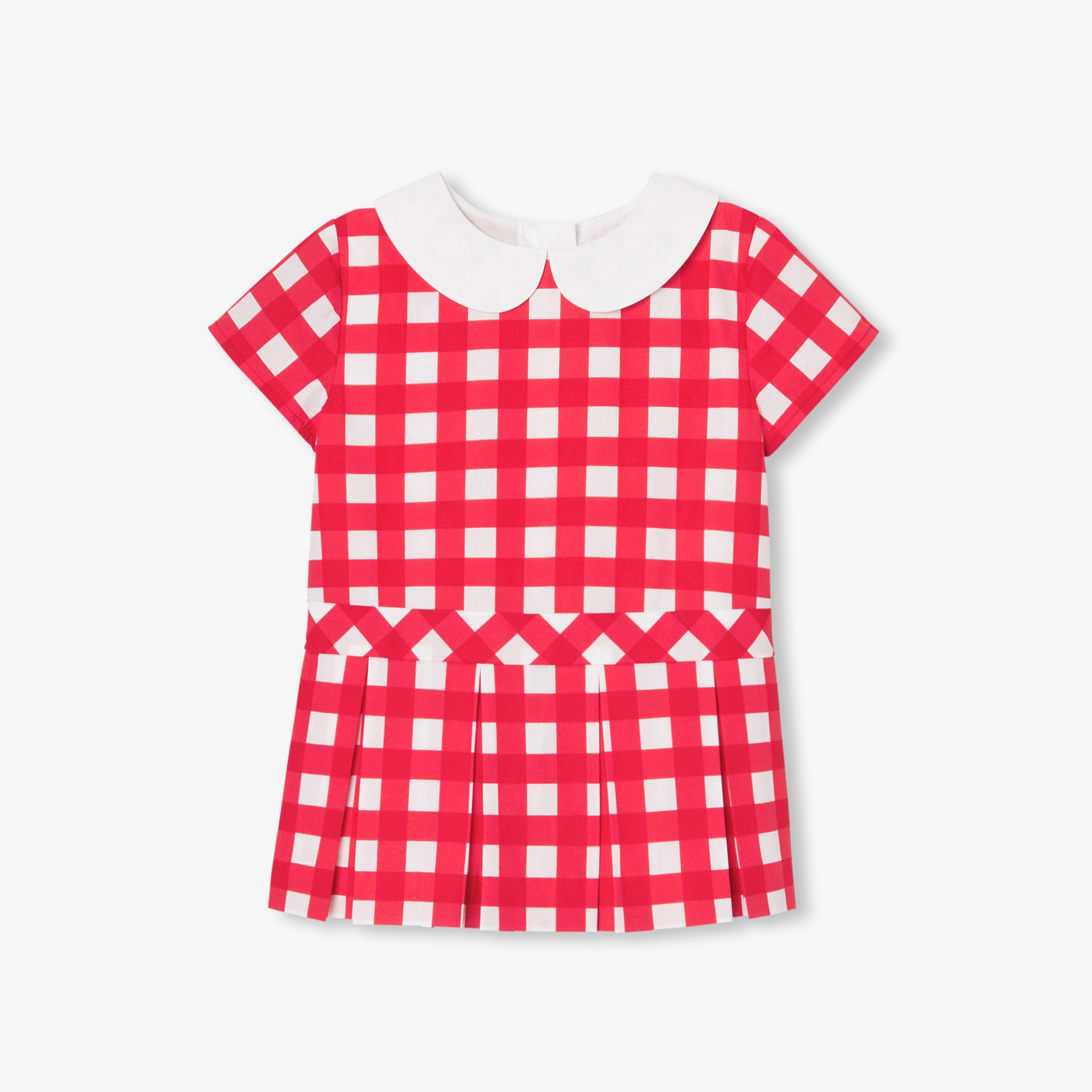Baby girl gingham dress