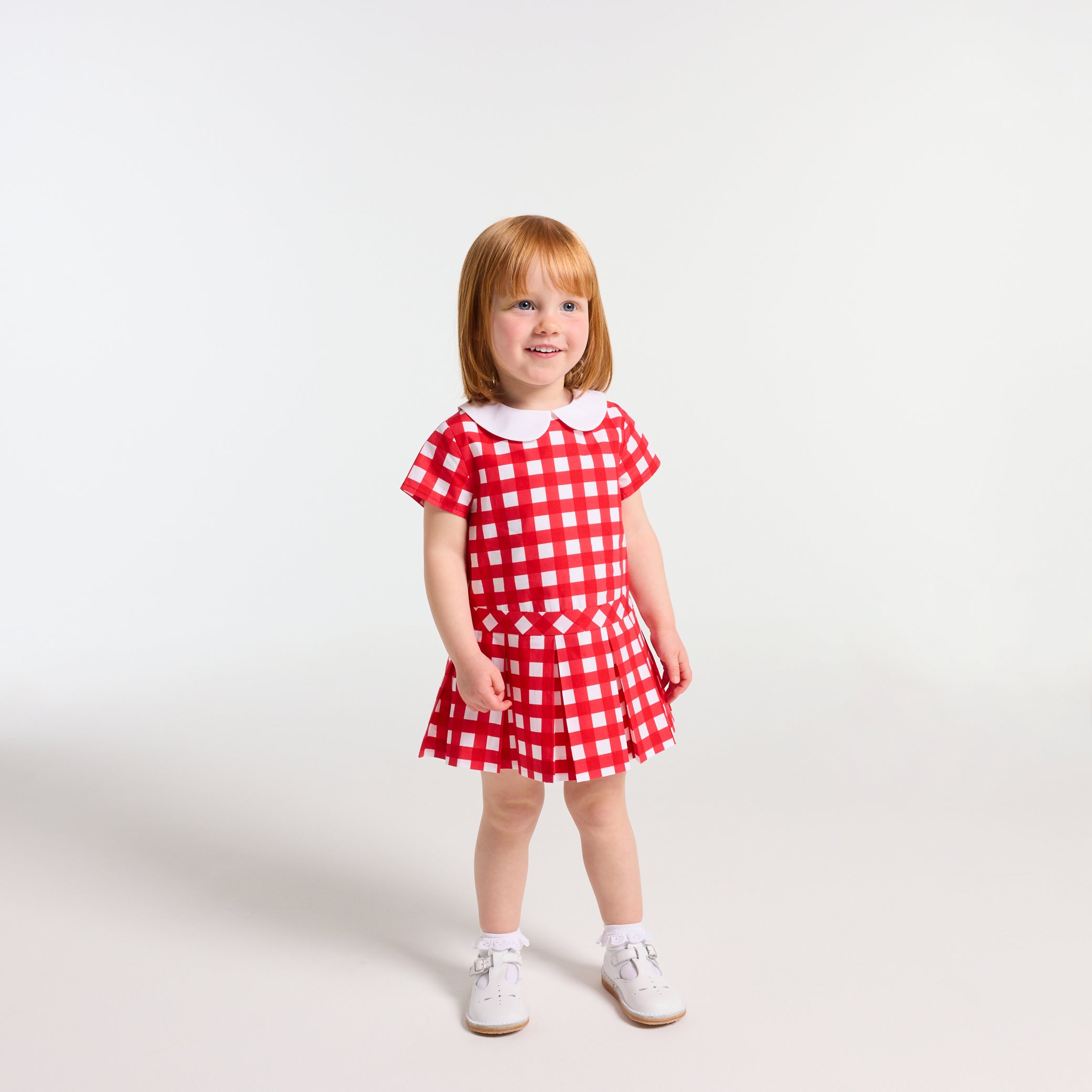 Baby girl gingham dress