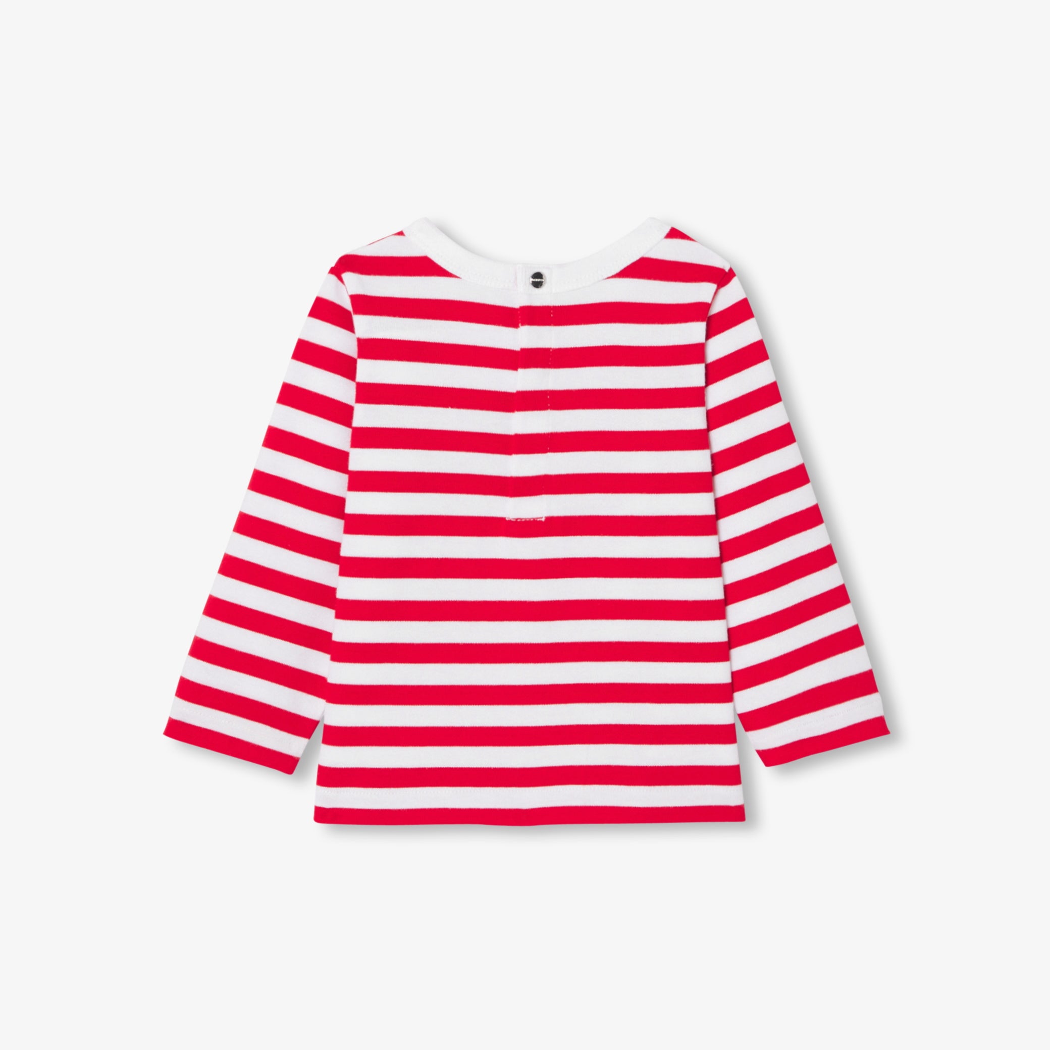 Toddler girl Breton tee in thick jersey