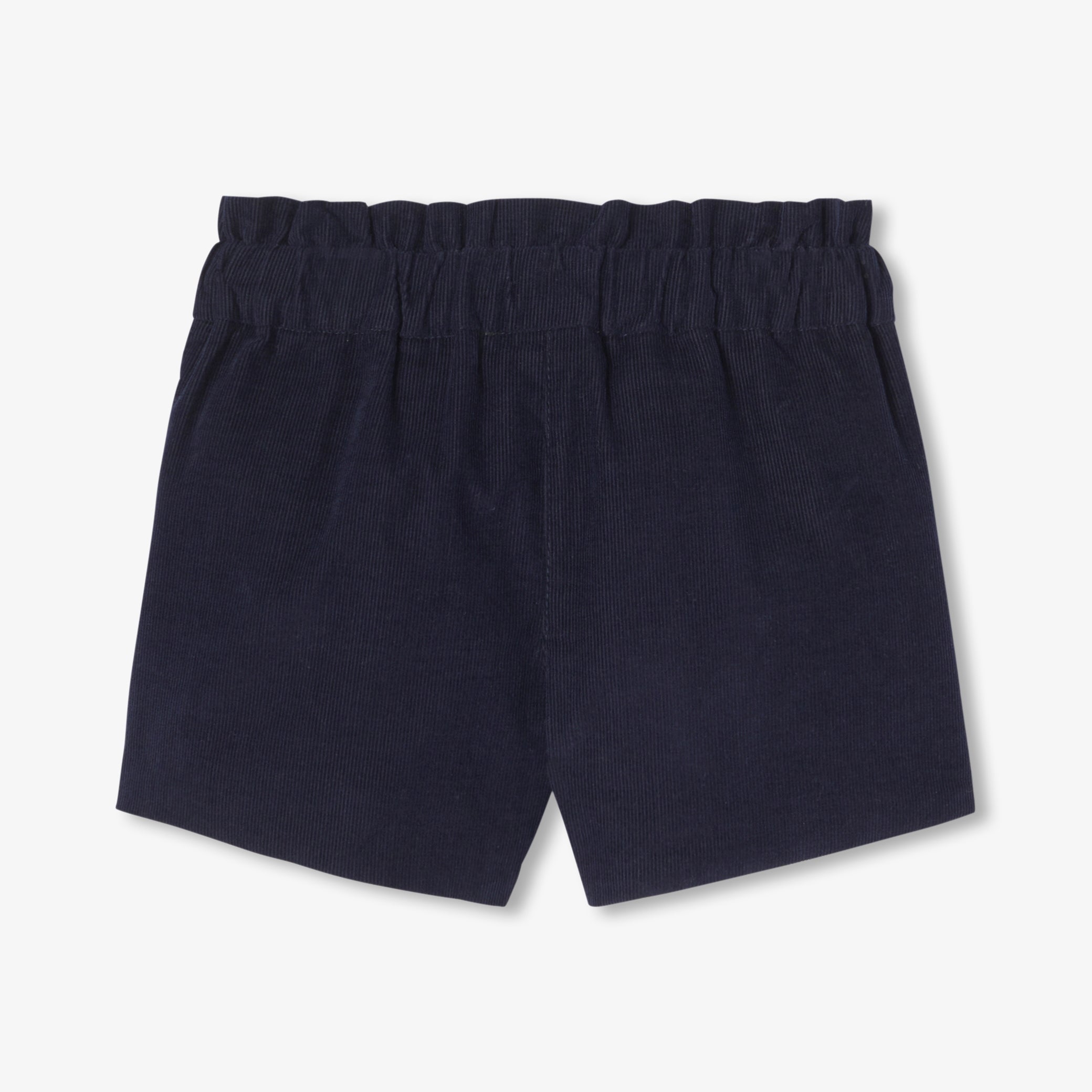 Toddler girl shorts in milleraies velvet