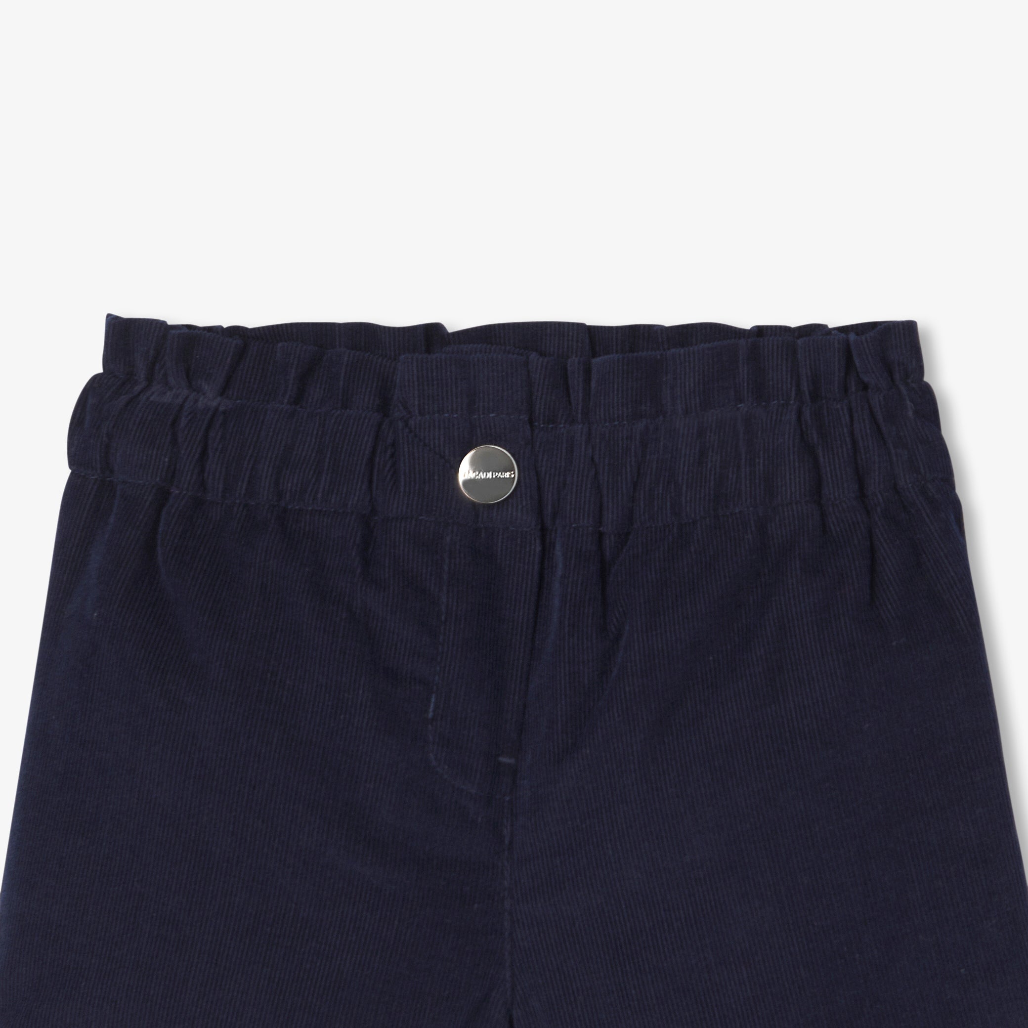 Toddler girl shorts in milleraies velvet