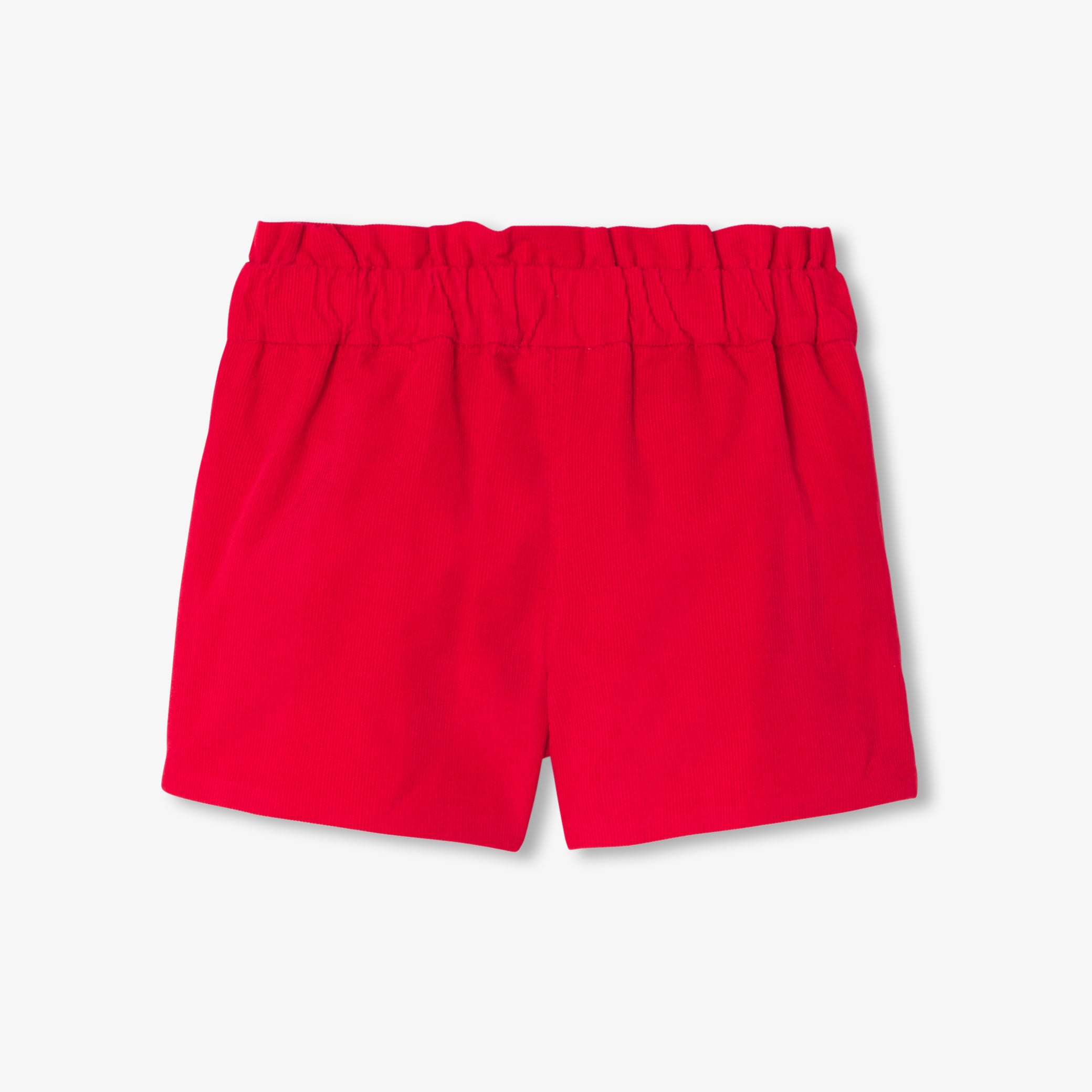Toddler girl shorts in milleraies velvet
