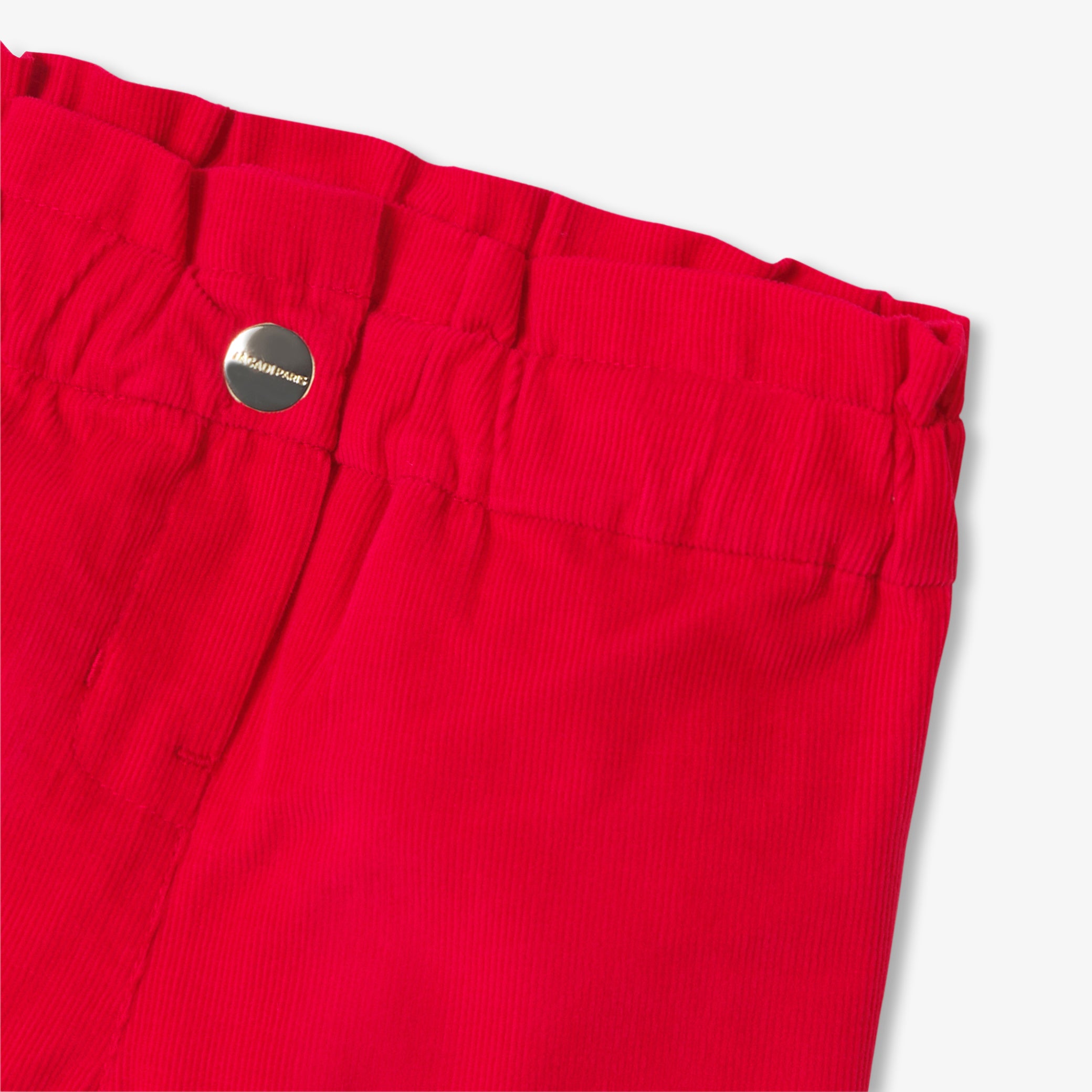 Toddler girl shorts in milleraies velvet