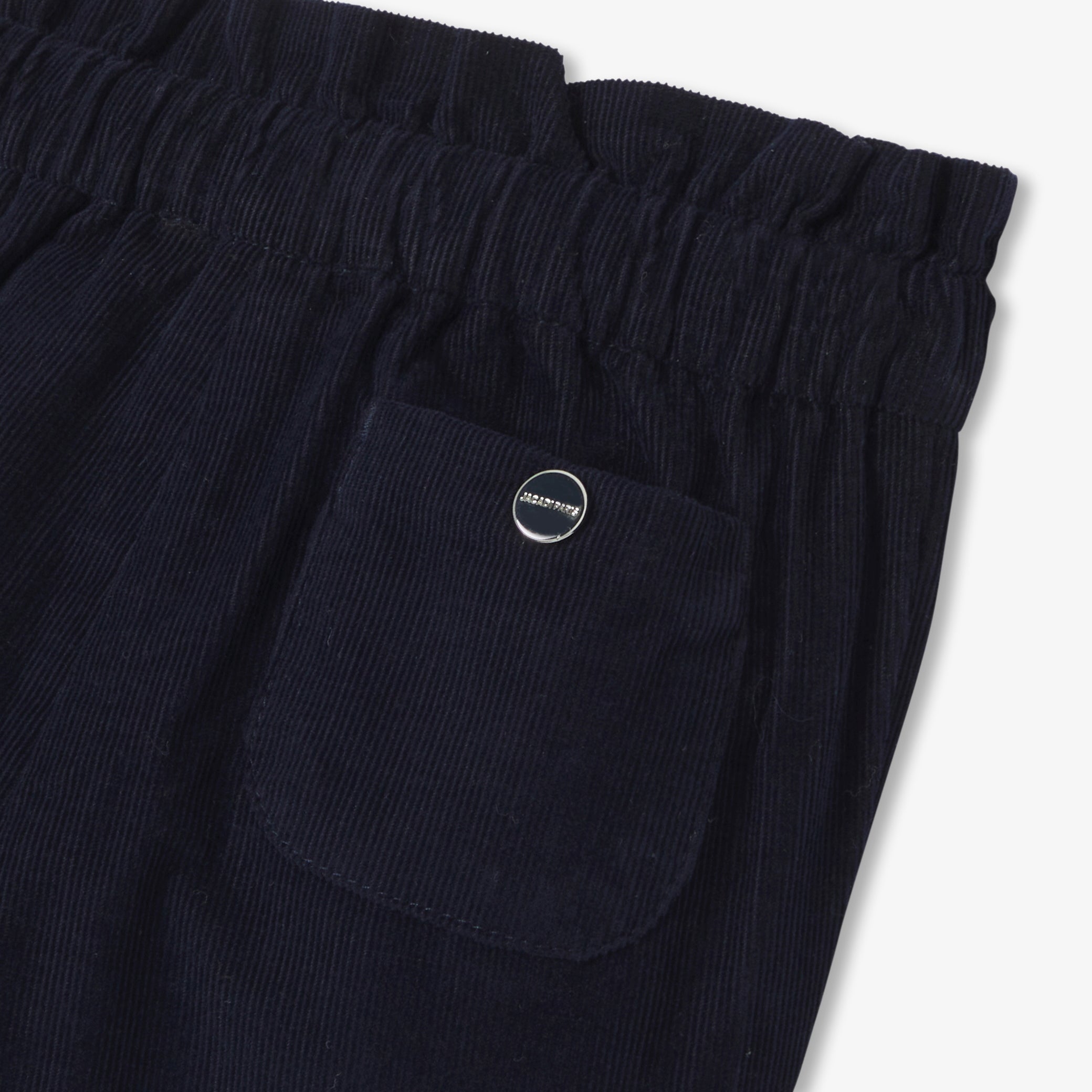 Baby girl pants in milleraies velvet