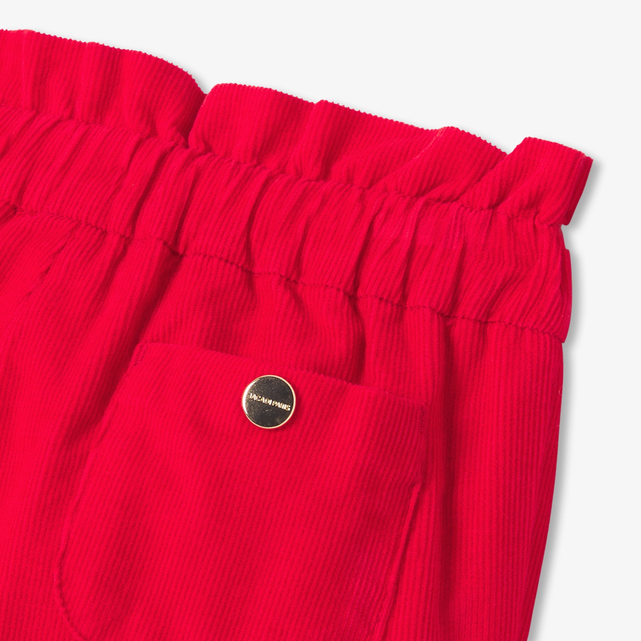 Toddler girl pants in milleraies velvet