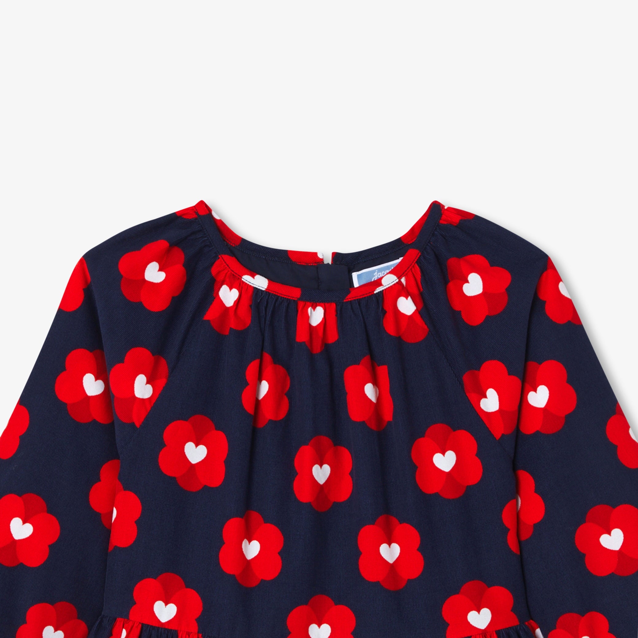 Girl dress in milleraies velvet