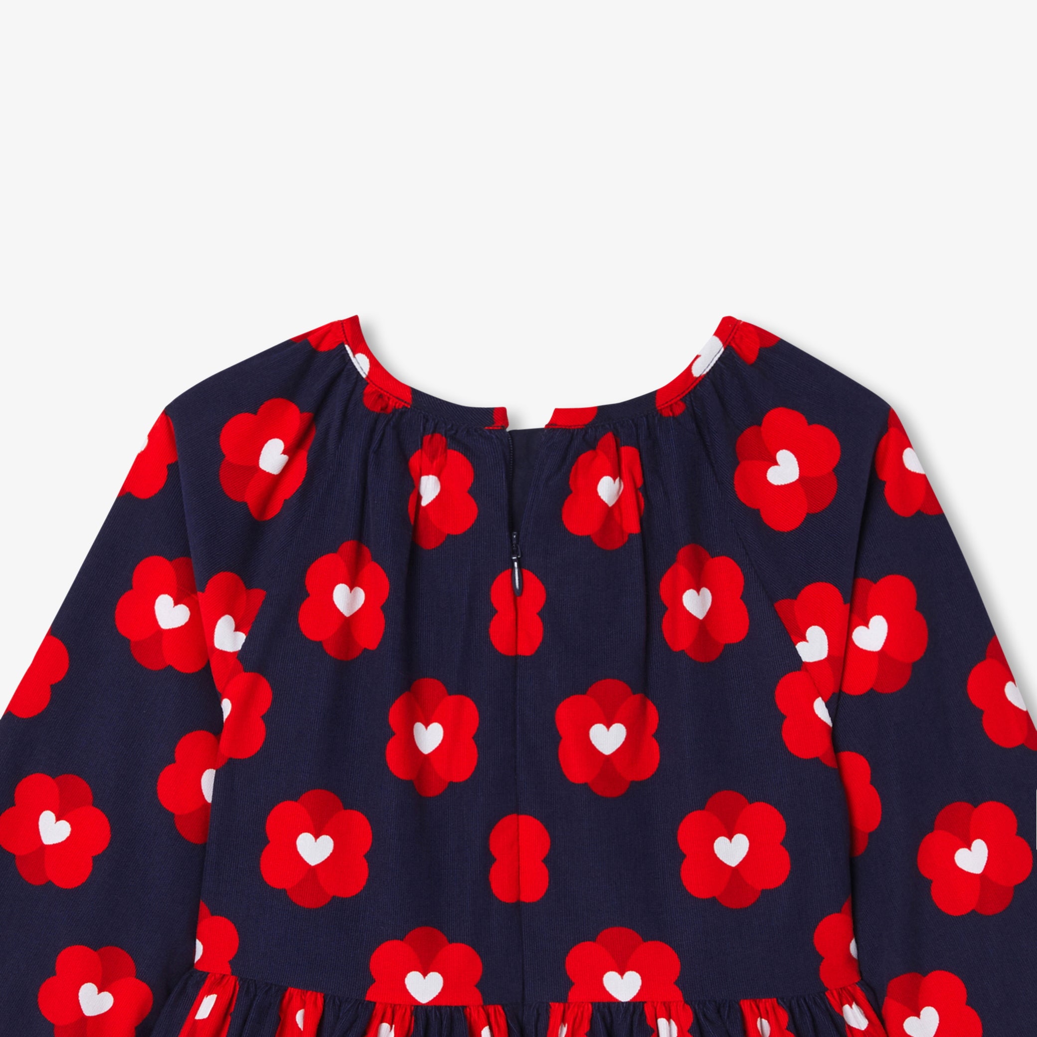 Girl dress in milleraies velvet