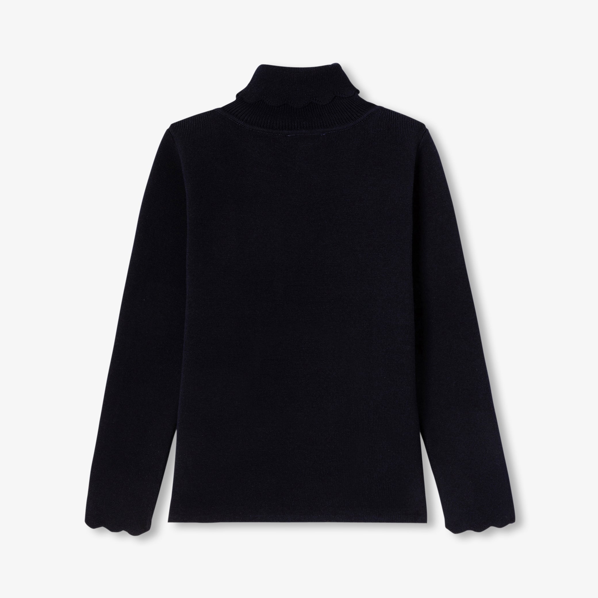Girl turtleneck sweater
