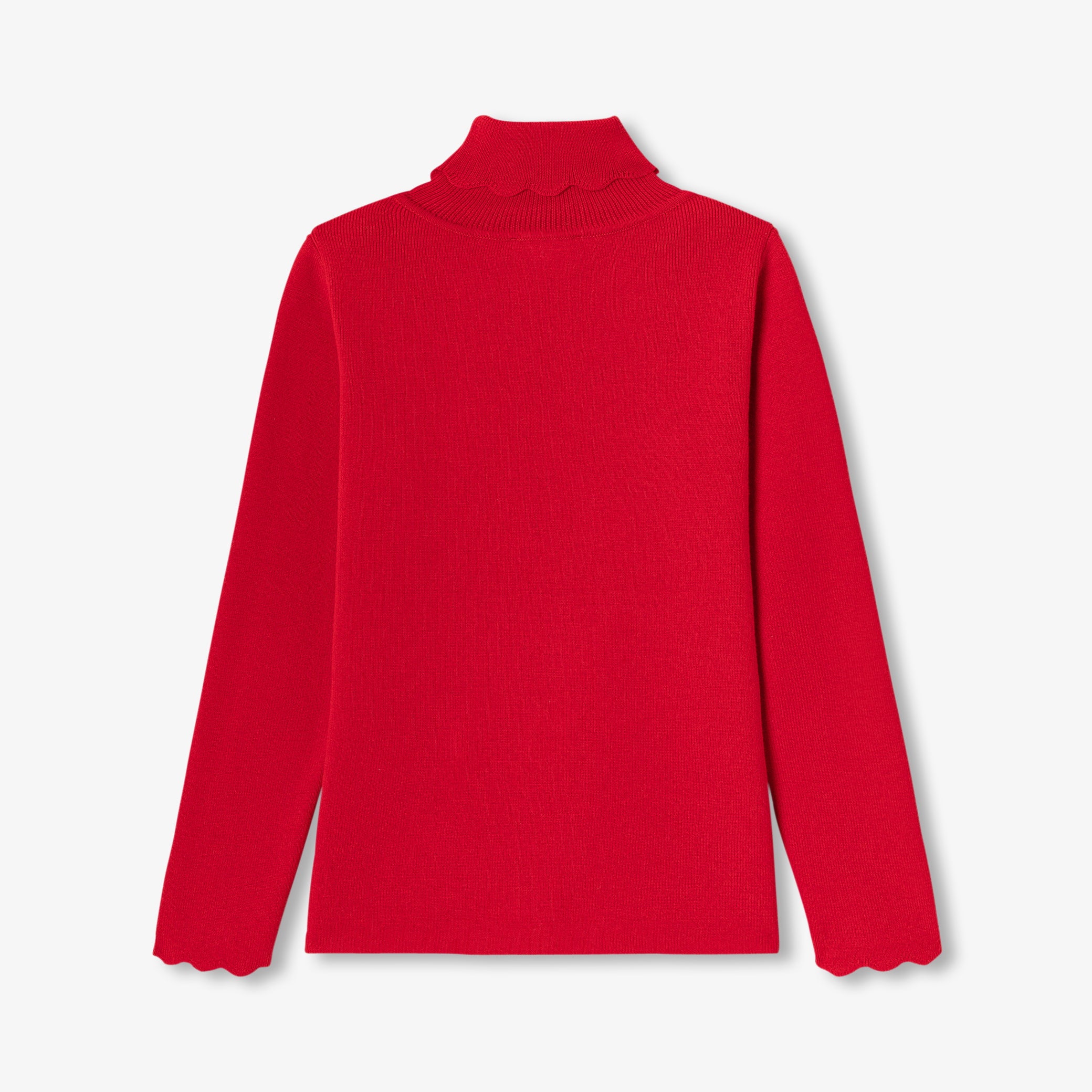 Girl turtleneck sweater