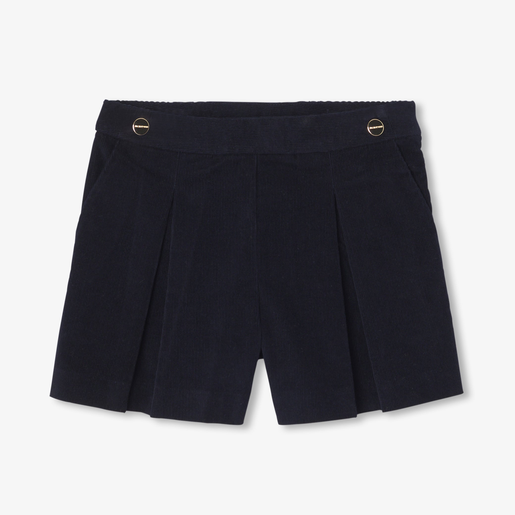 Girl velvet skort