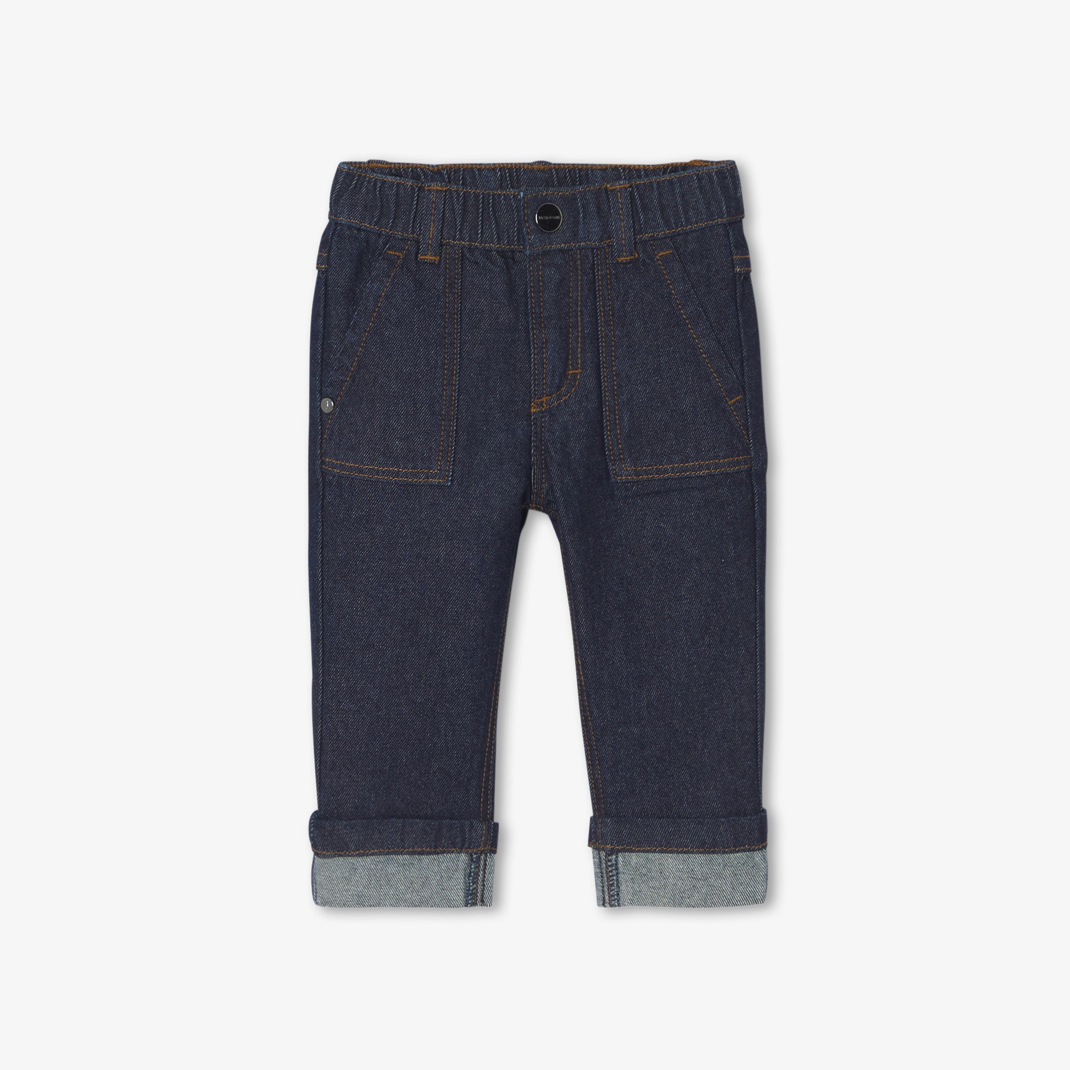 Baby boy cuffed jeans