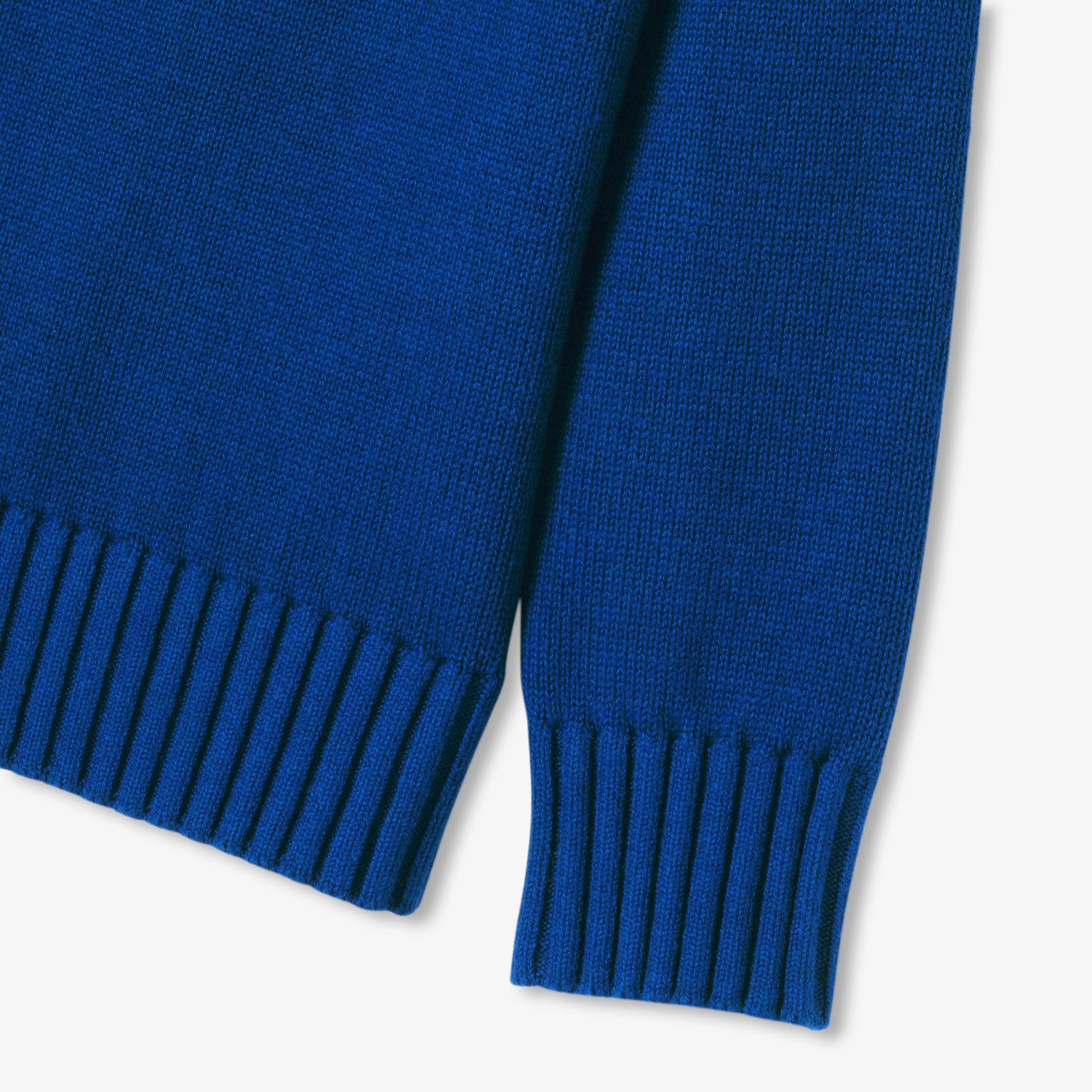 Boy sweater with trucker collar