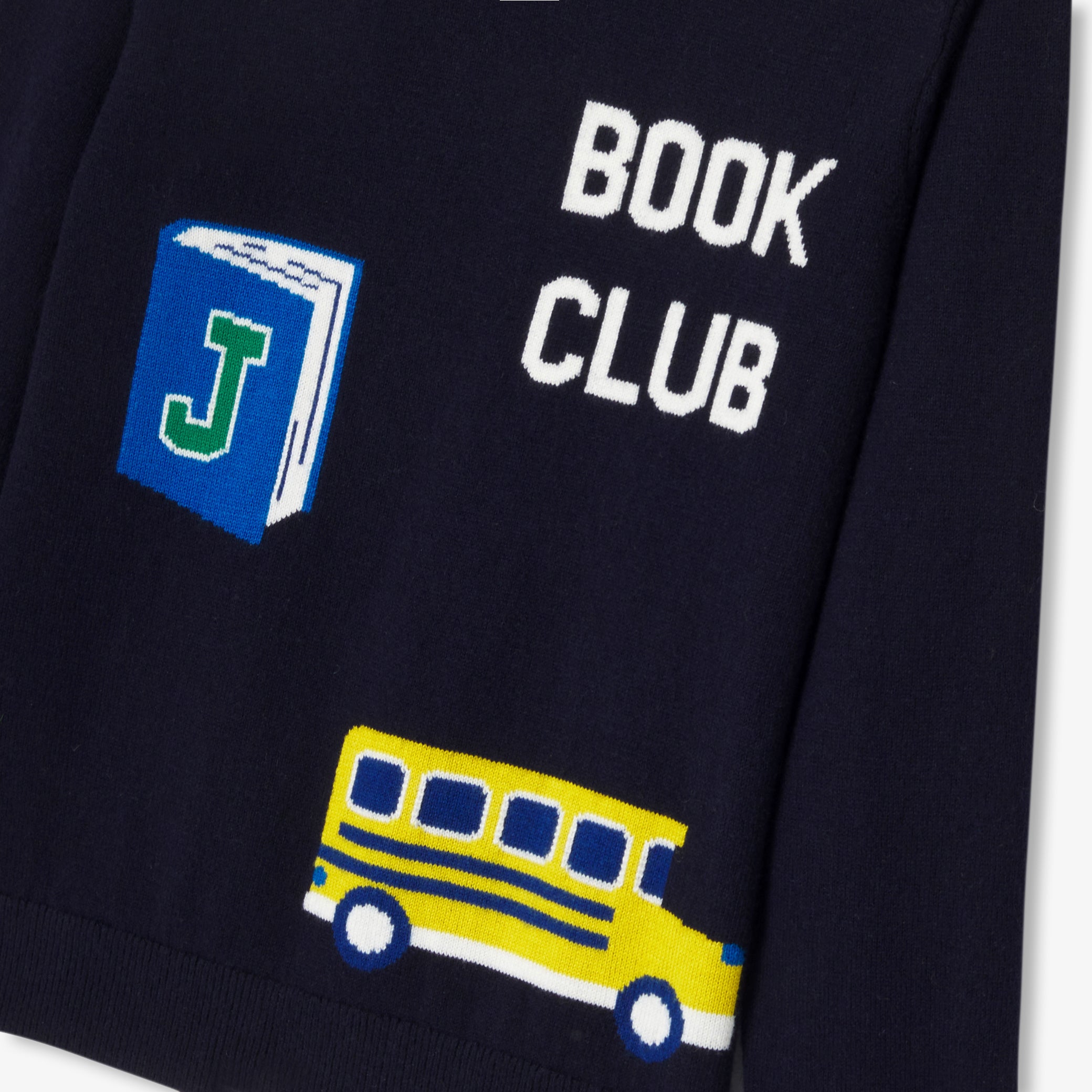 Boy cotton and wool sweater