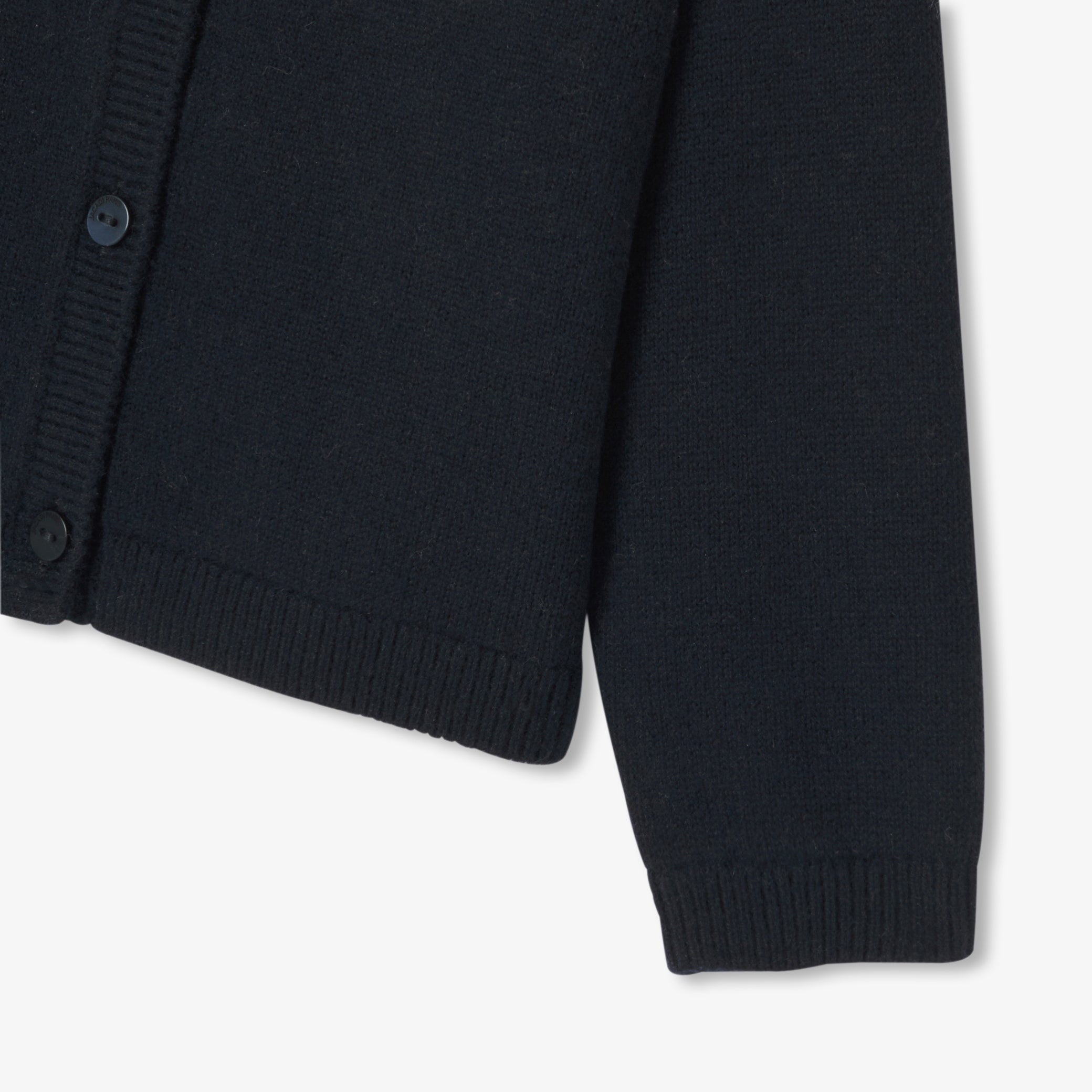 Toddler girl cardigan in wool and cashmere