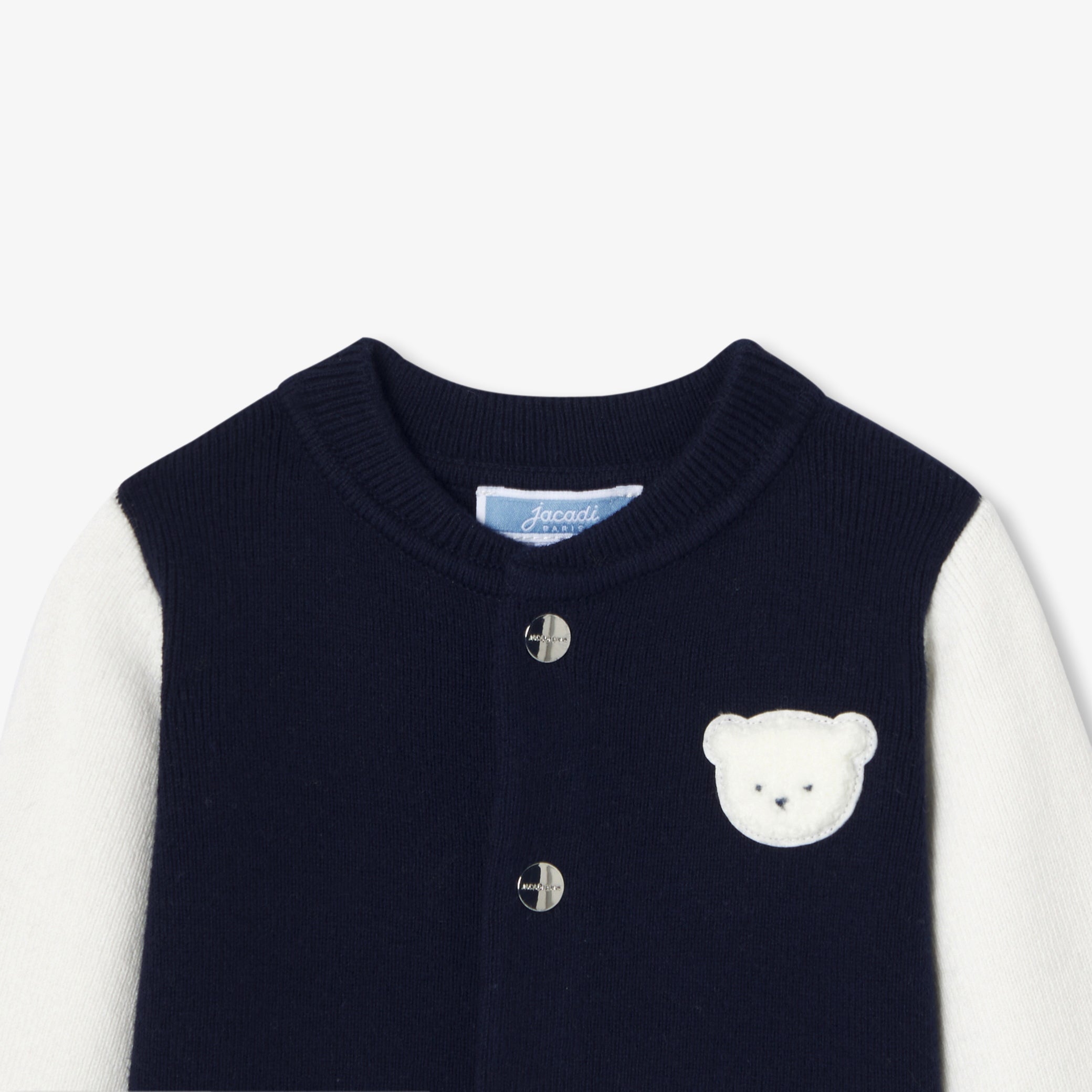 Baby boy Varsity-style  cardigan