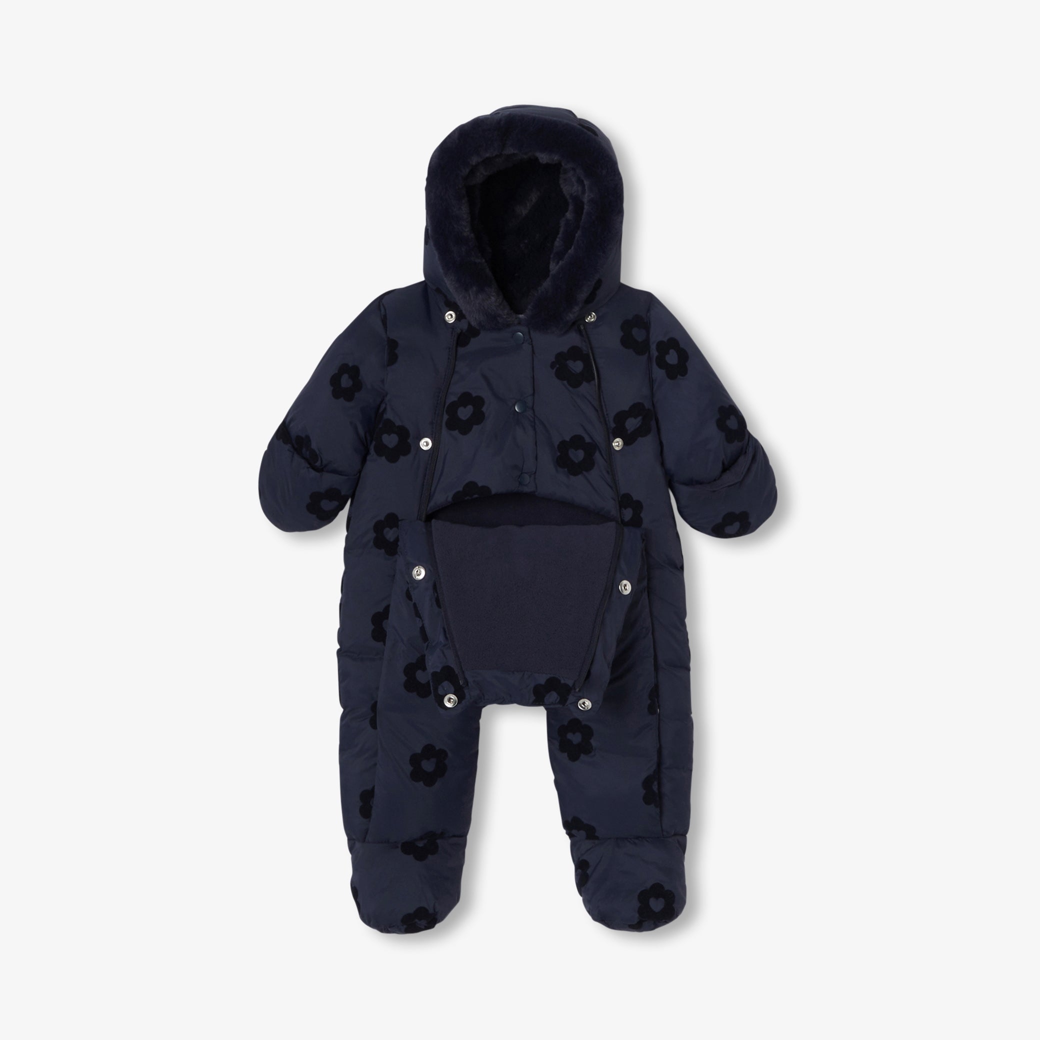 Baby girl snowsuit