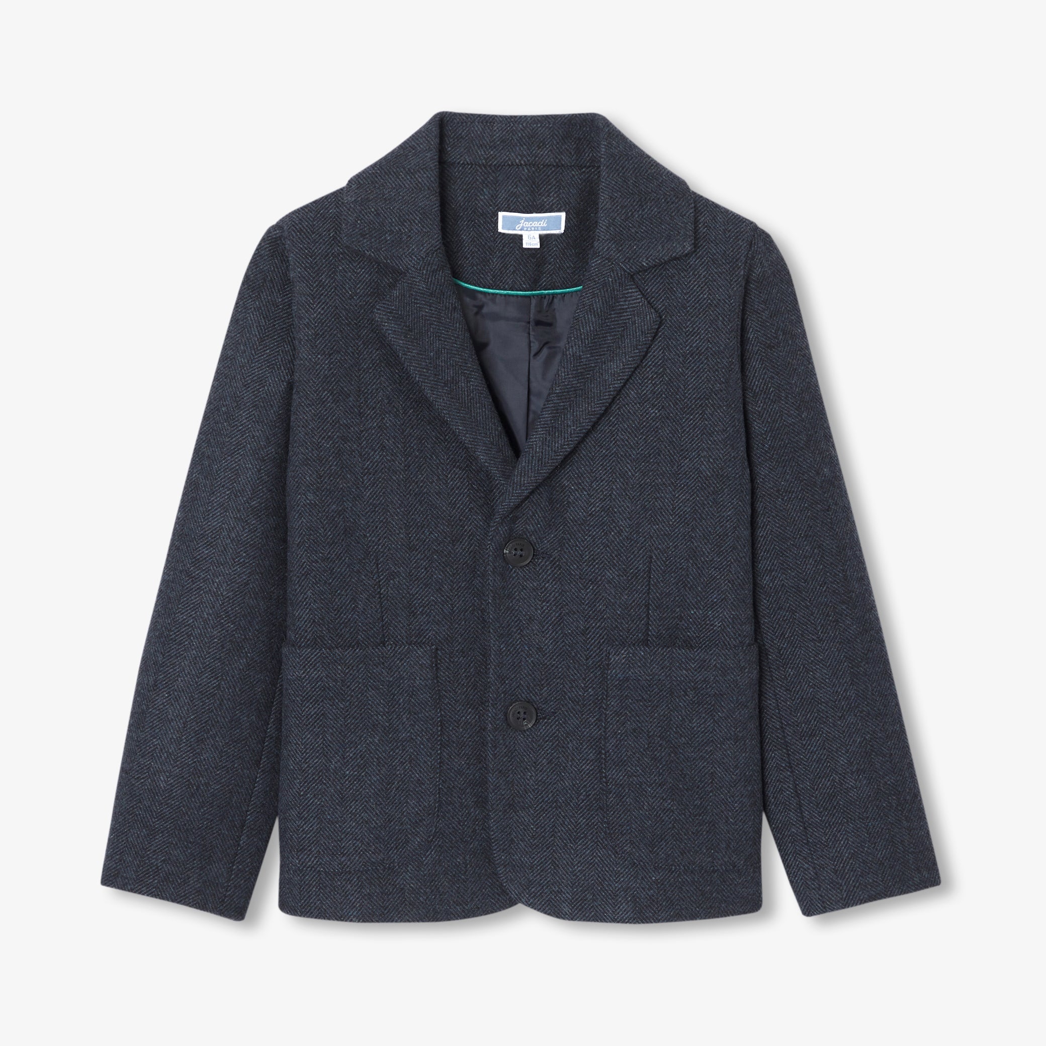 Boy jacket in Italian wool
