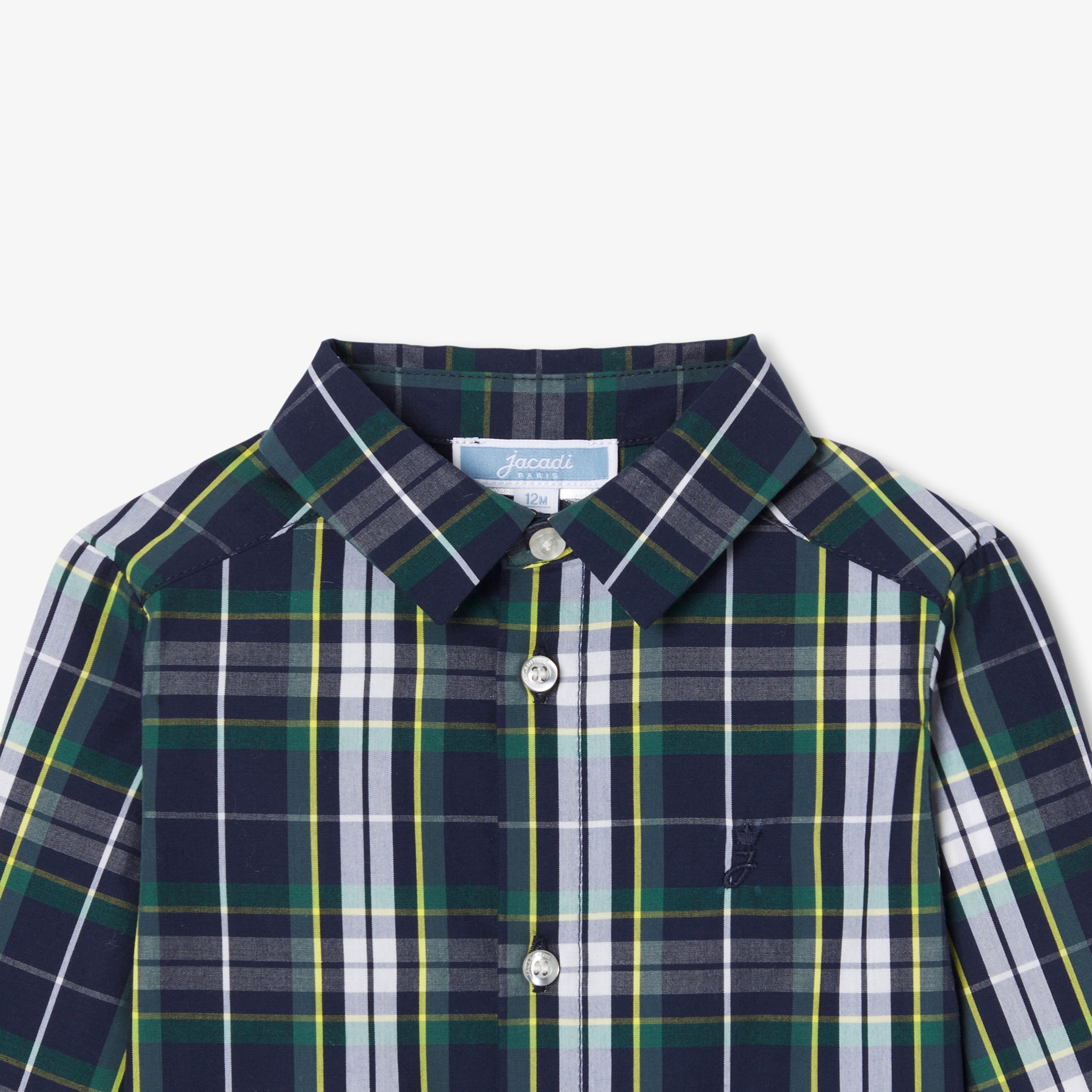 Toddler tartan shirt