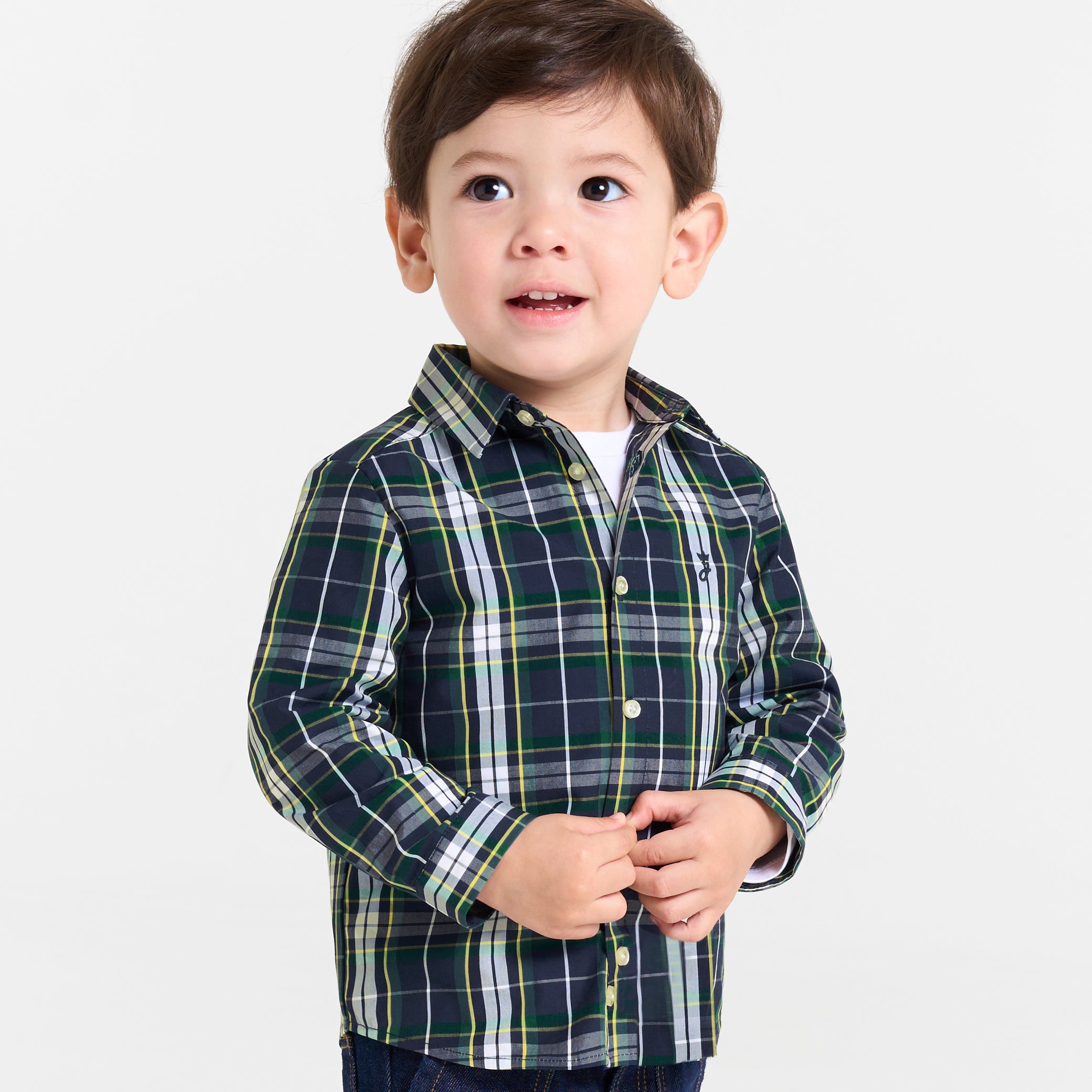 Toddler tartan shirt