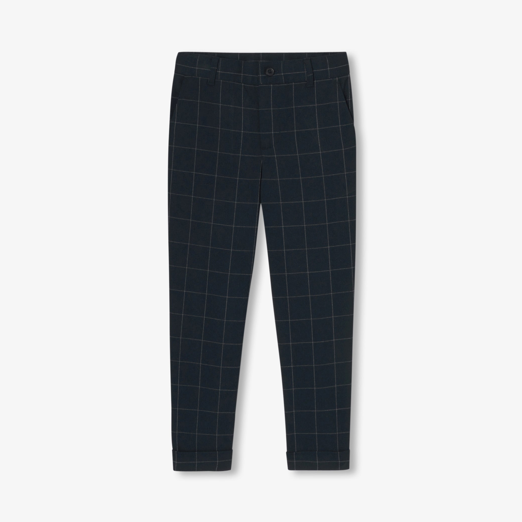 Boy plaid pants