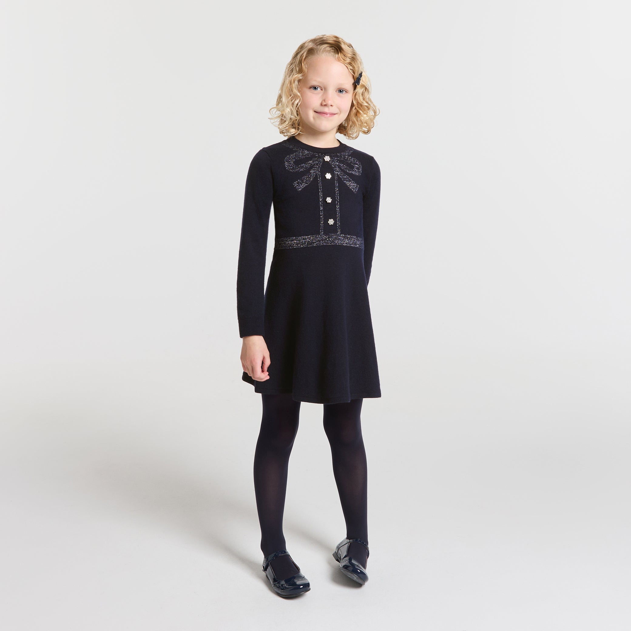 Girl Holiday Knit Dress