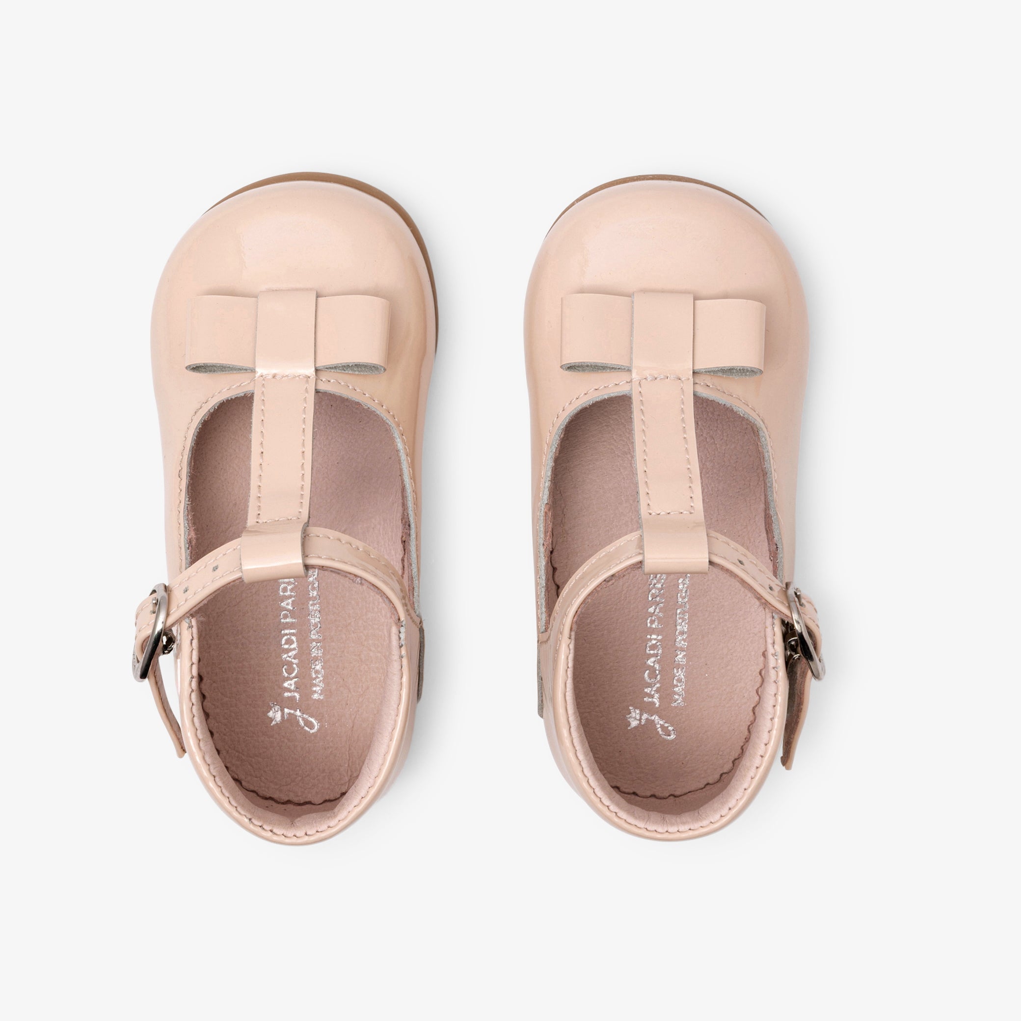 Baby girl first steps t-bar shoes