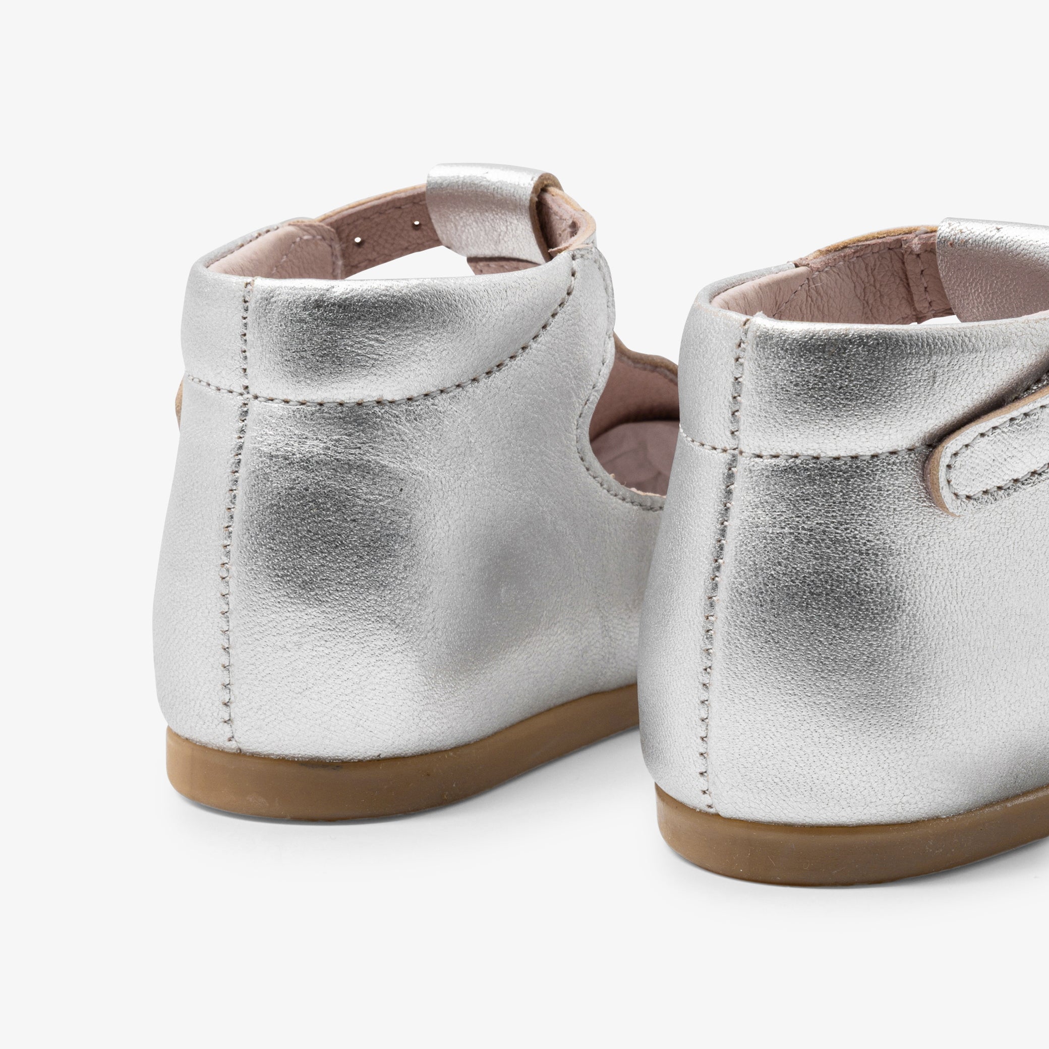 Baby girl first steps t-bars shoes