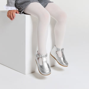 Baby girl first steps t-bars shoes