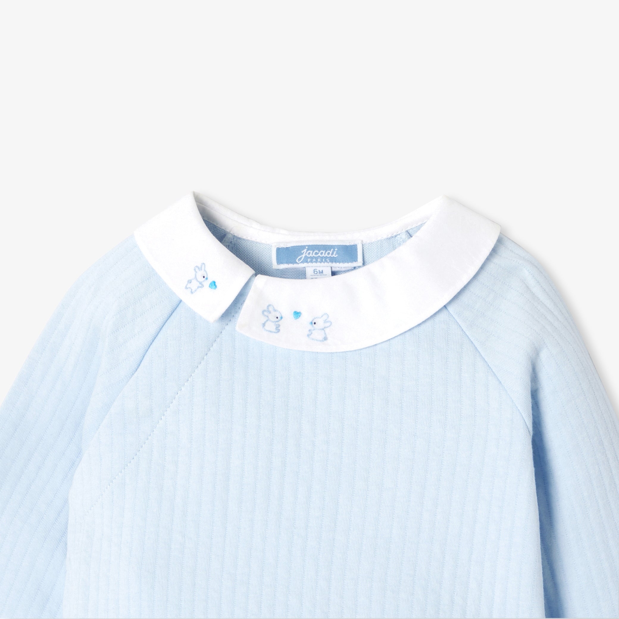 Baby boy comfort set in double-sided jersey 