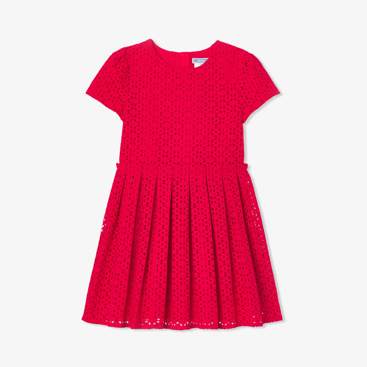 Girls' broderie anglaise dress