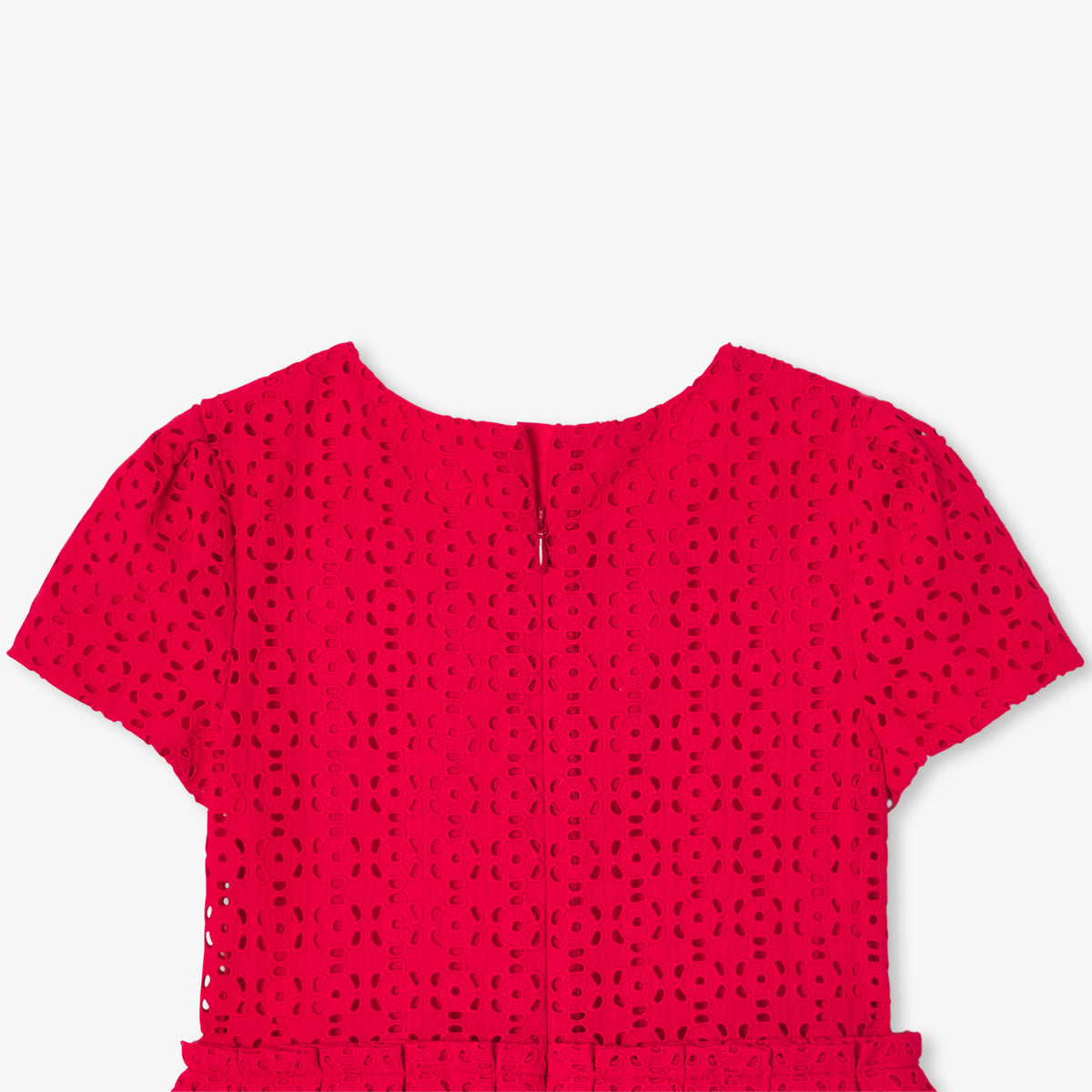 Girls' broderie anglaise dress