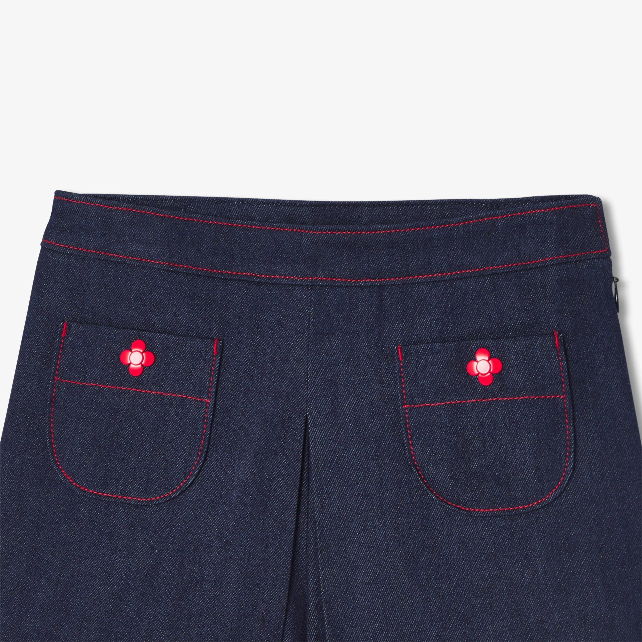 Girls' denim skirt shorts
