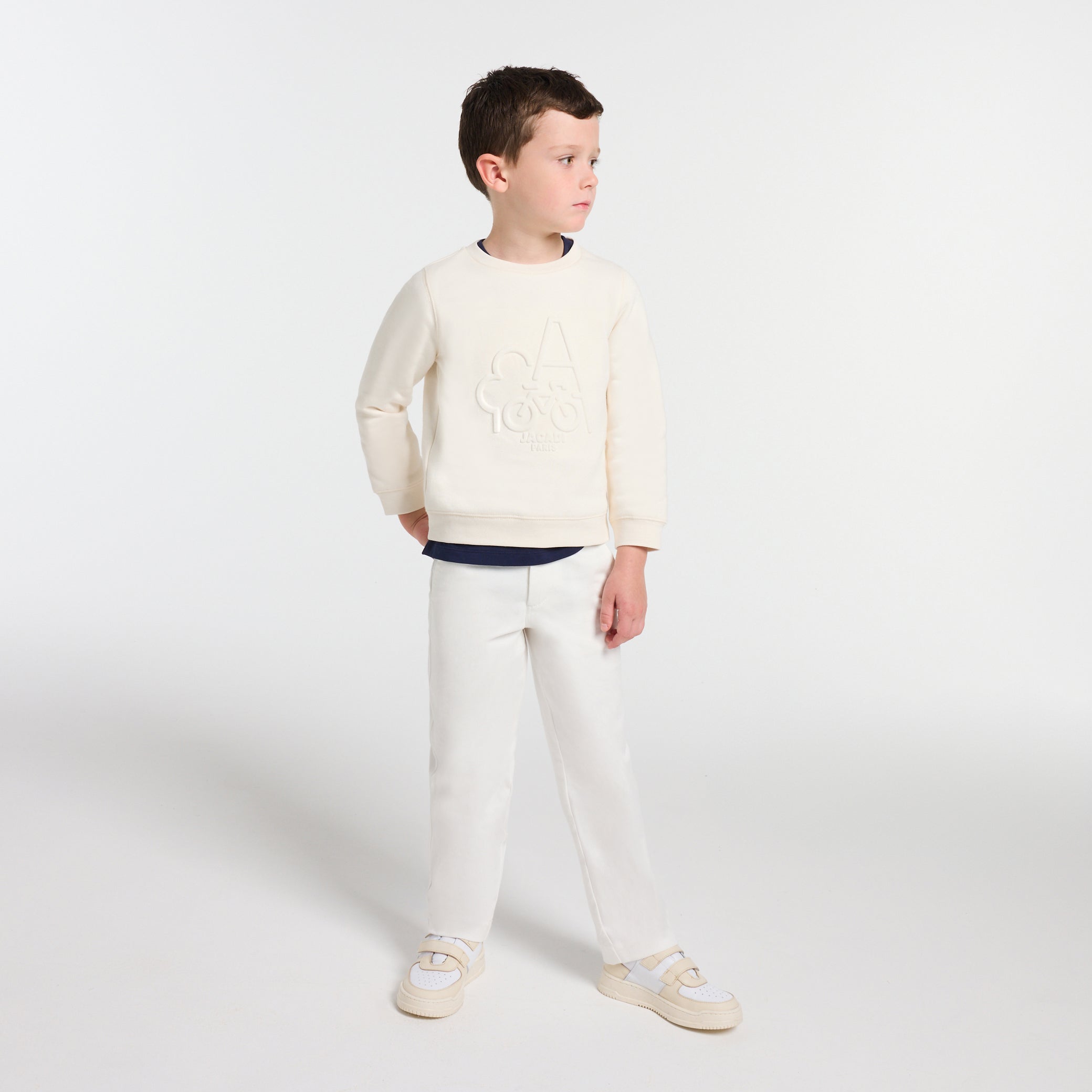 Boys' twill chino pants