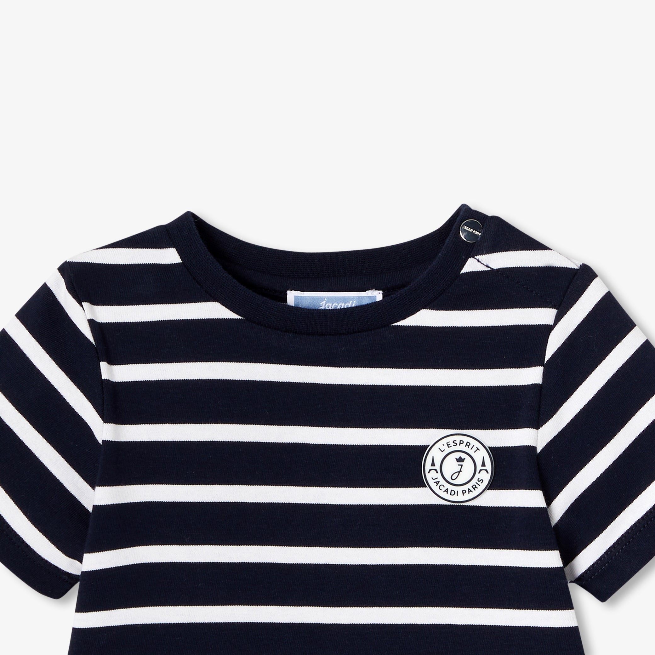 Baby boy cotton shorts set