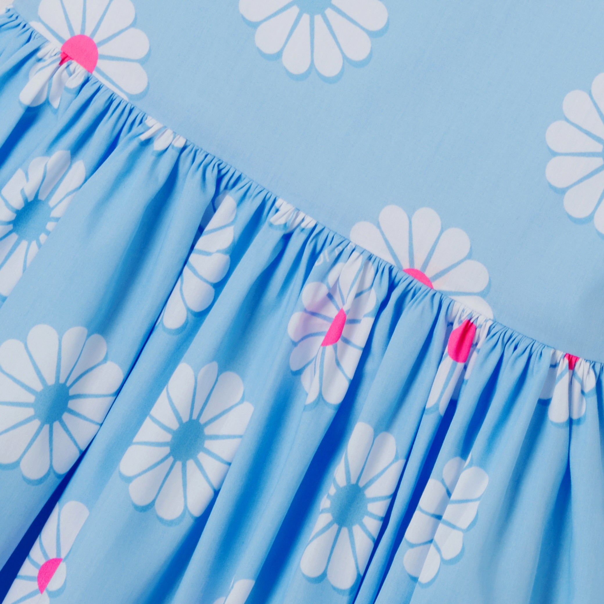 Girls' poplin dress