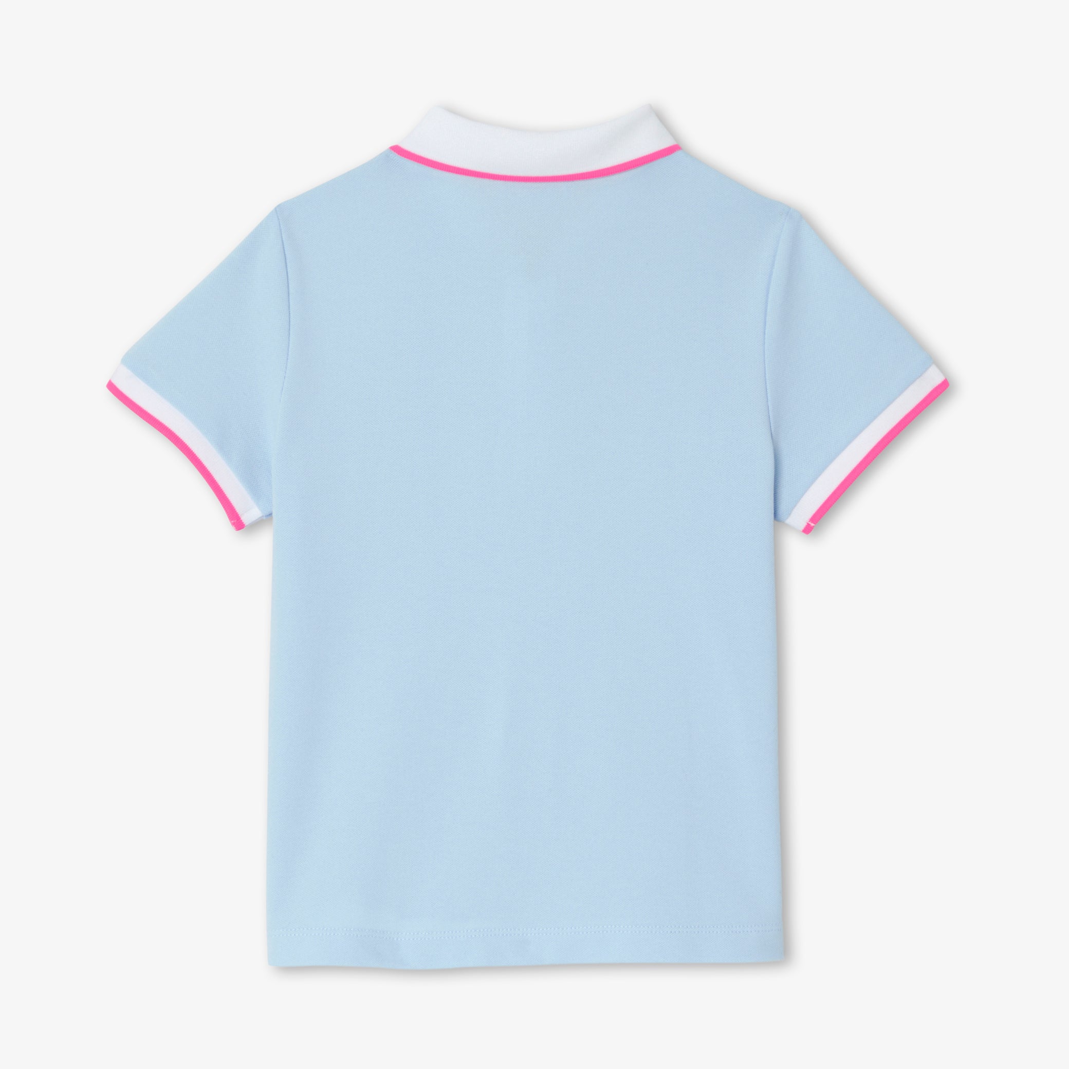 Girls' short-sleeved polo shirt